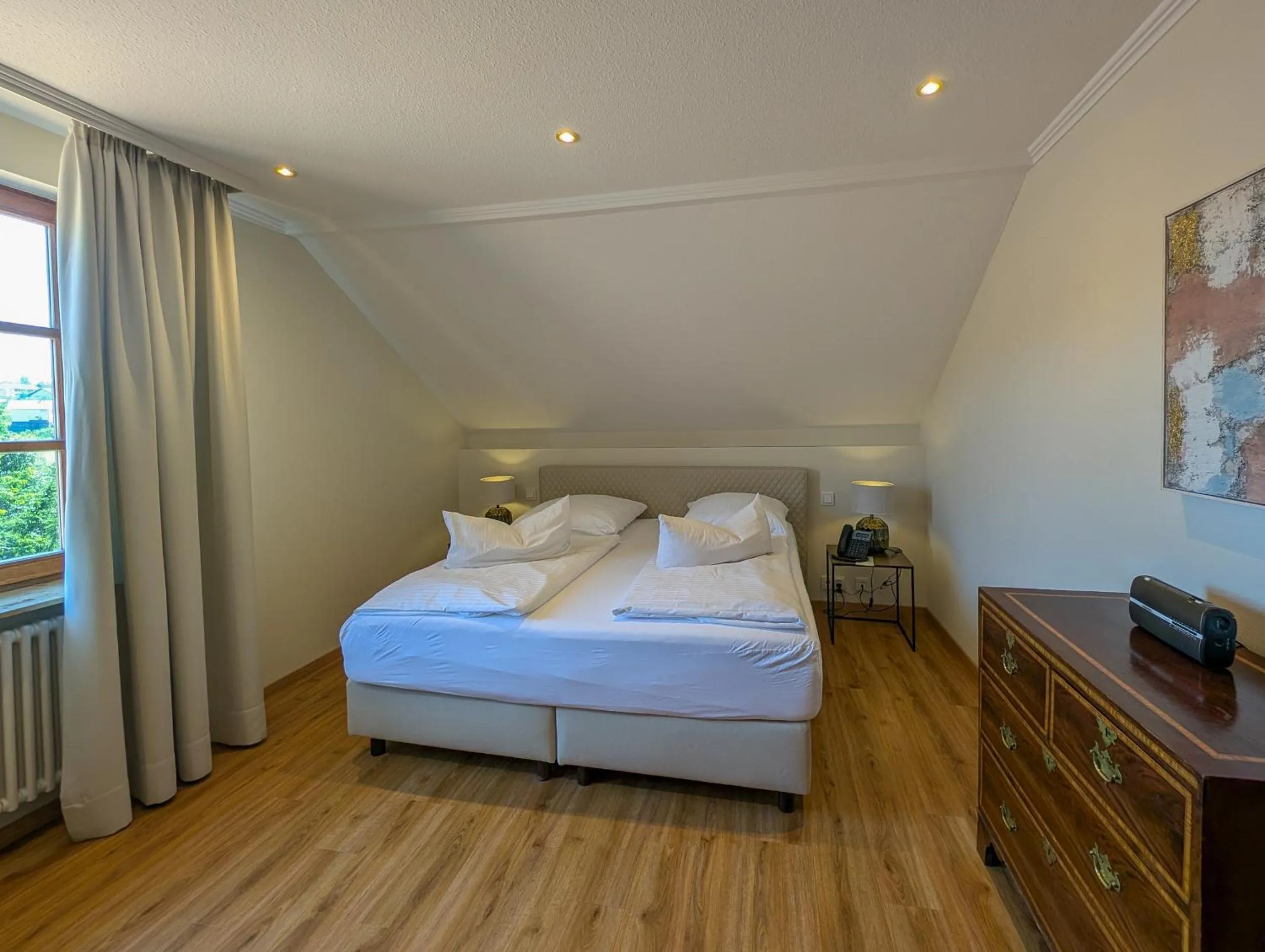 Bed in Hotel Restaurant Vinothek LAMM