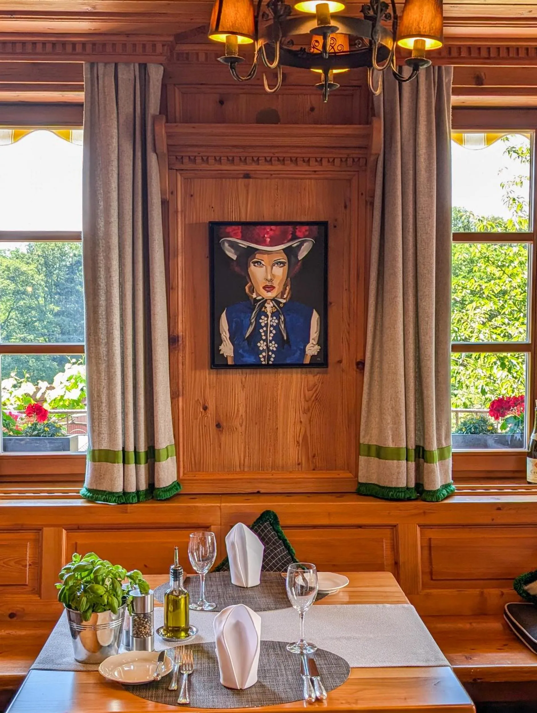 Restaurant/places to eat in Hotel Restaurant Vinothek LAMM