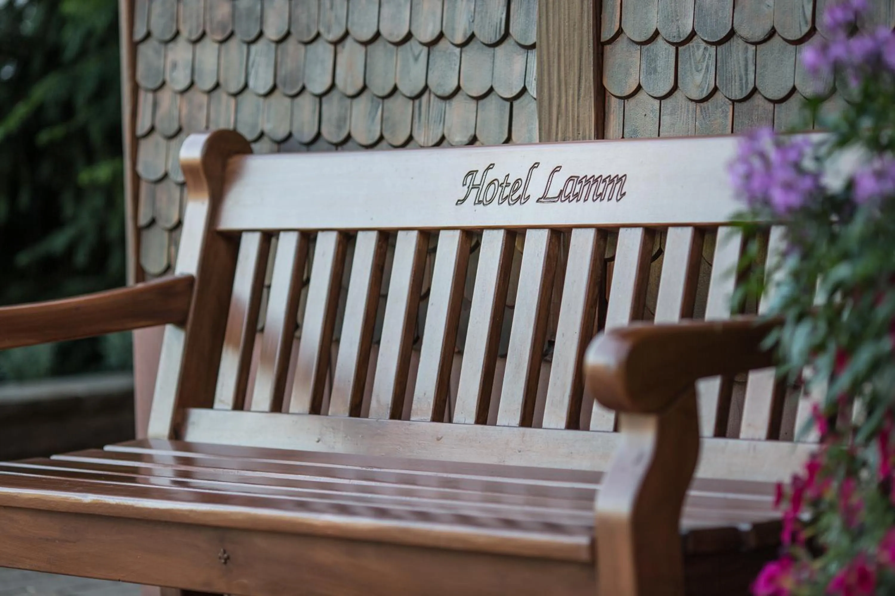 Decorative detail in Hotel Restaurant Vinothek LAMM