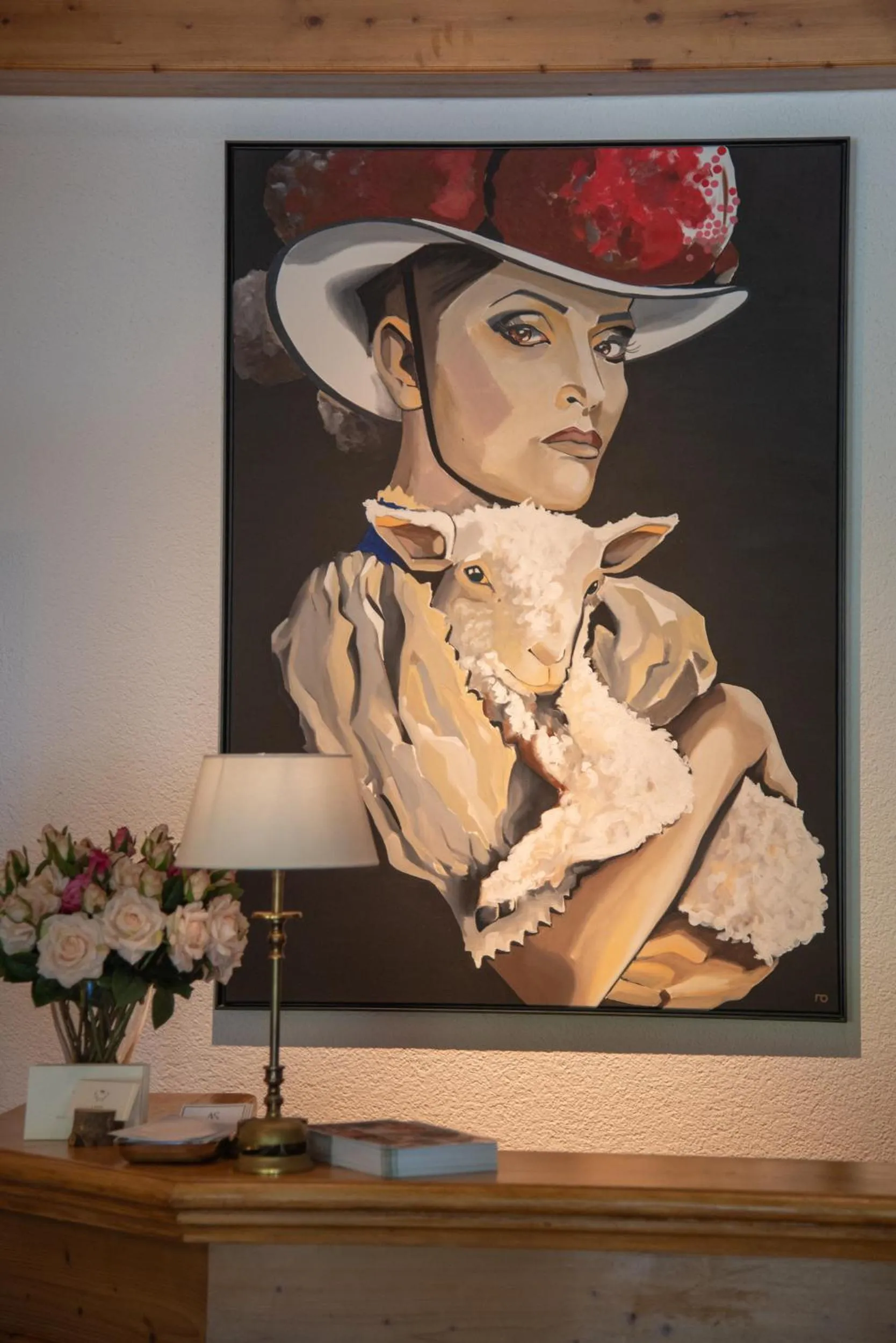 Lobby or reception in Hotel Restaurant Vinothek LAMM