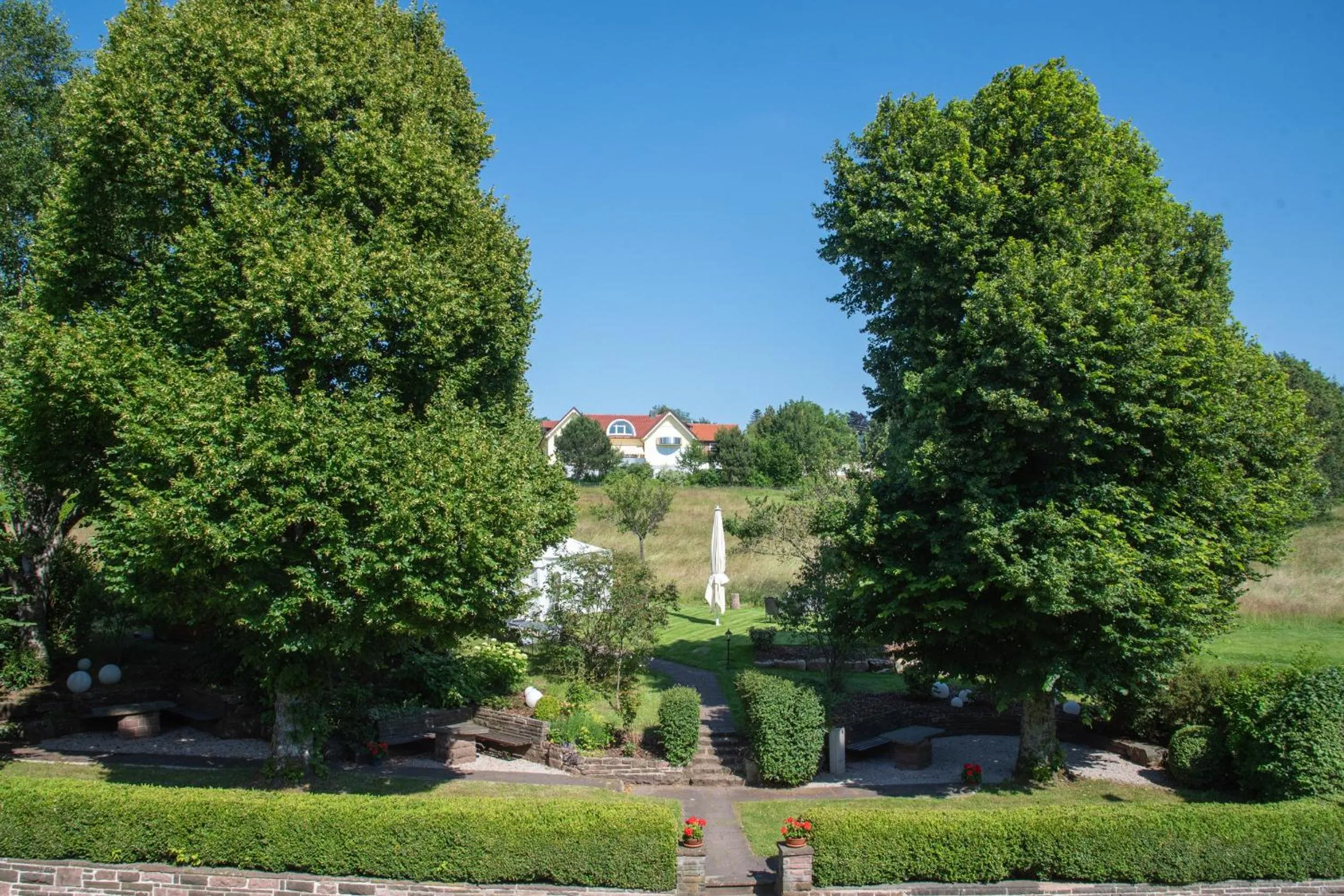 Natural landscape in Hotel Restaurant Vinothek LAMM