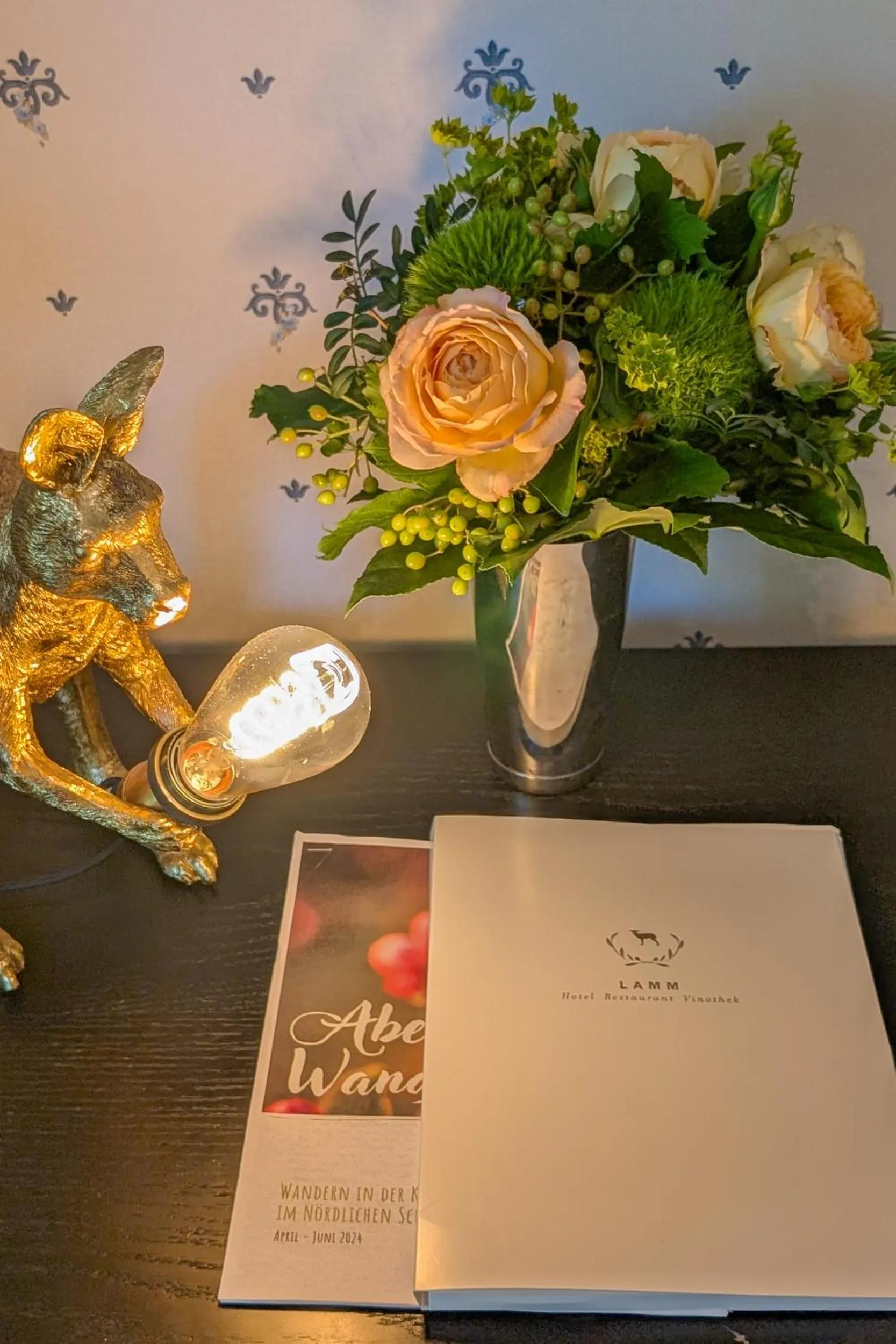 Decorative detail in Hotel Restaurant Vinothek LAMM