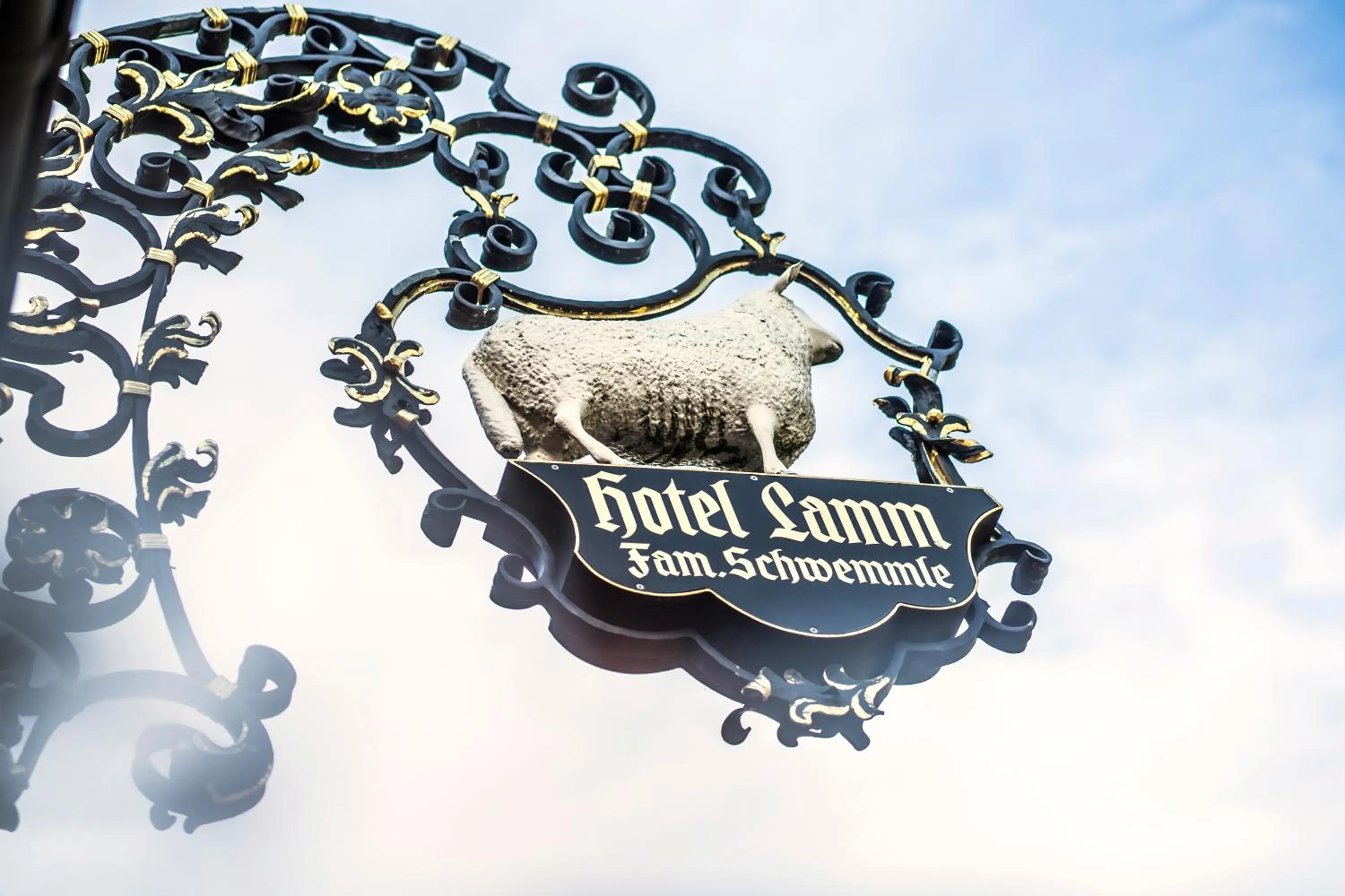 Property logo or sign in Hotel Restaurant Vinothek LAMM