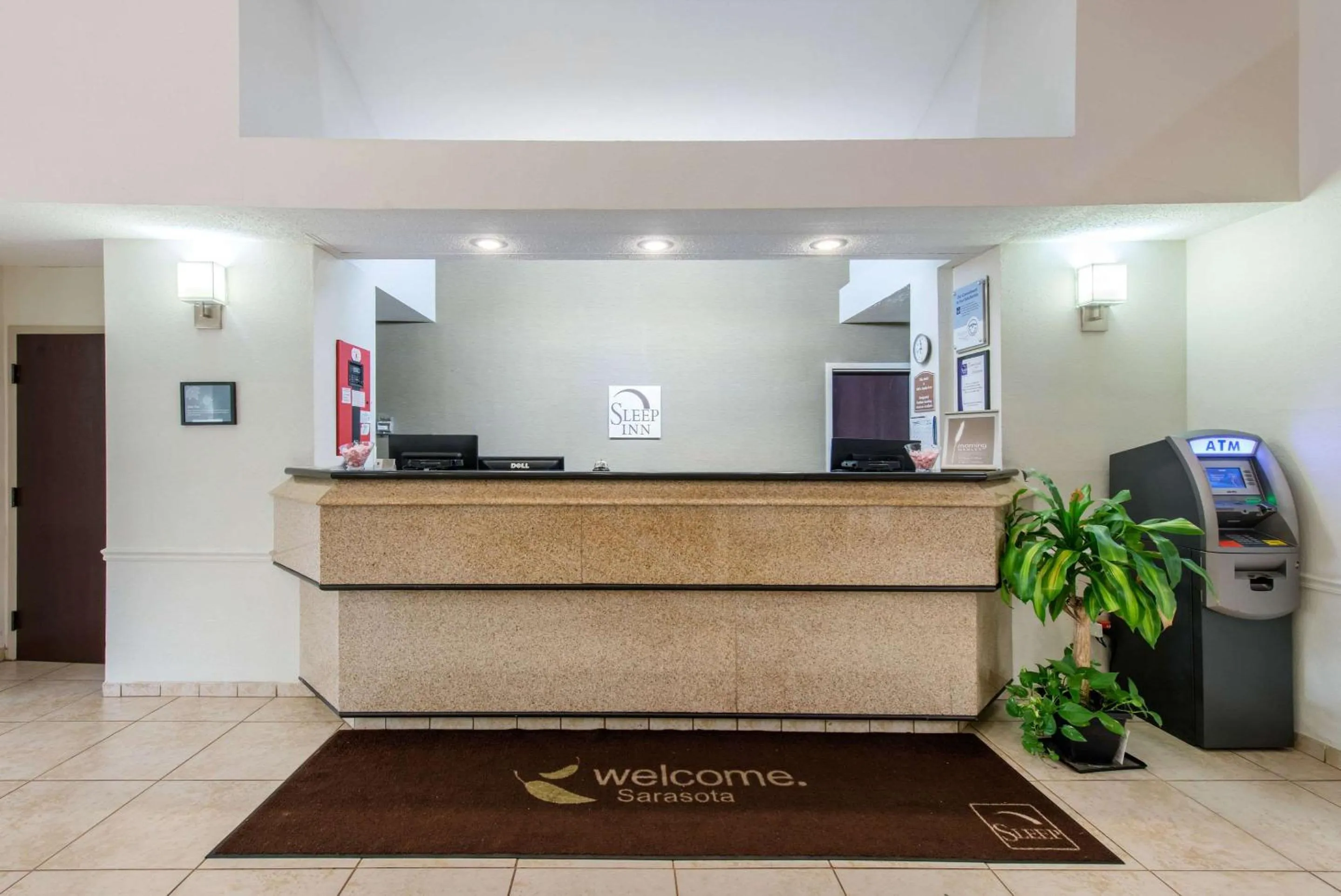 Lobby or reception in Sleep Inn Sarasota North