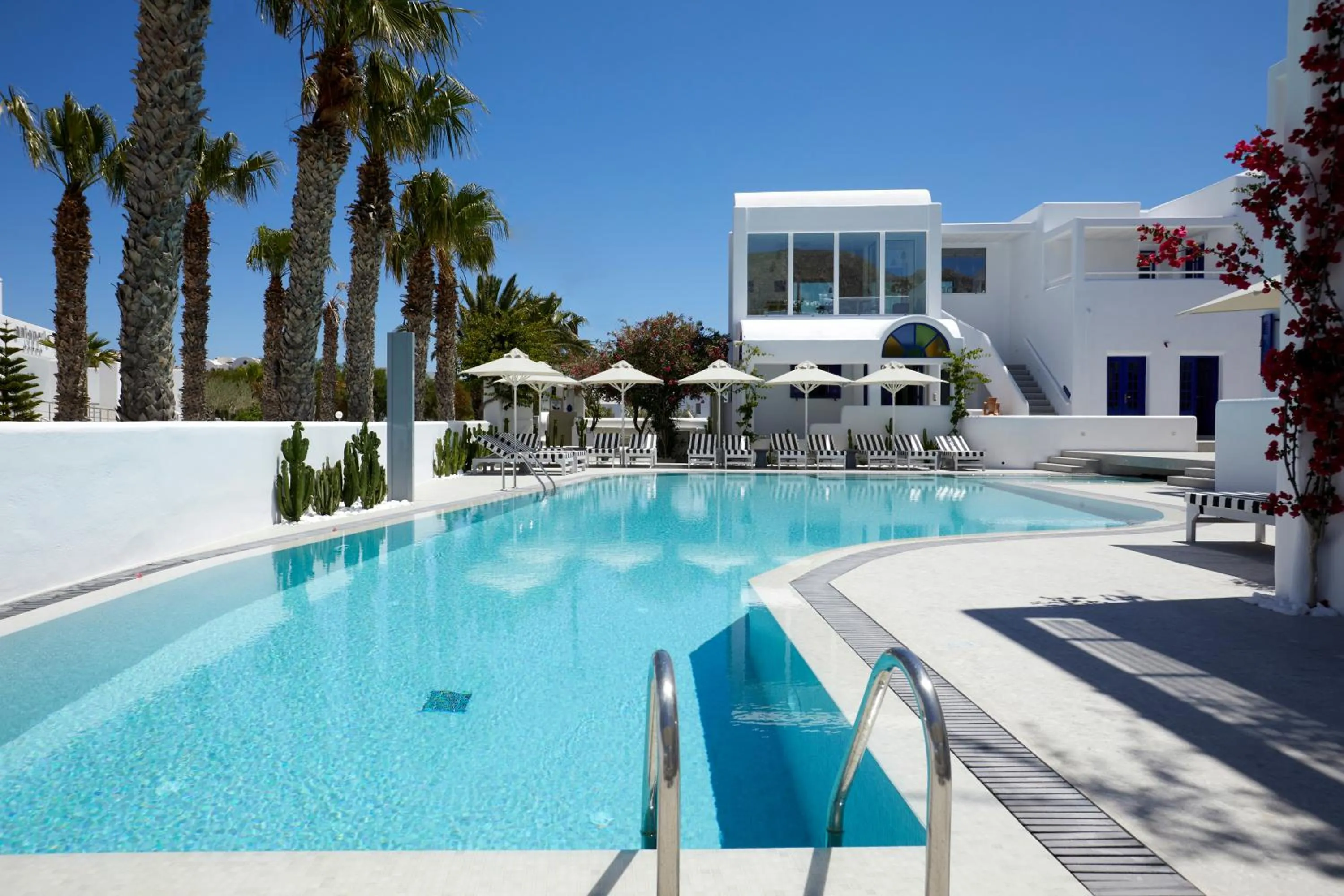 Swimming pool in Kouros Village Hotel - Adults Only