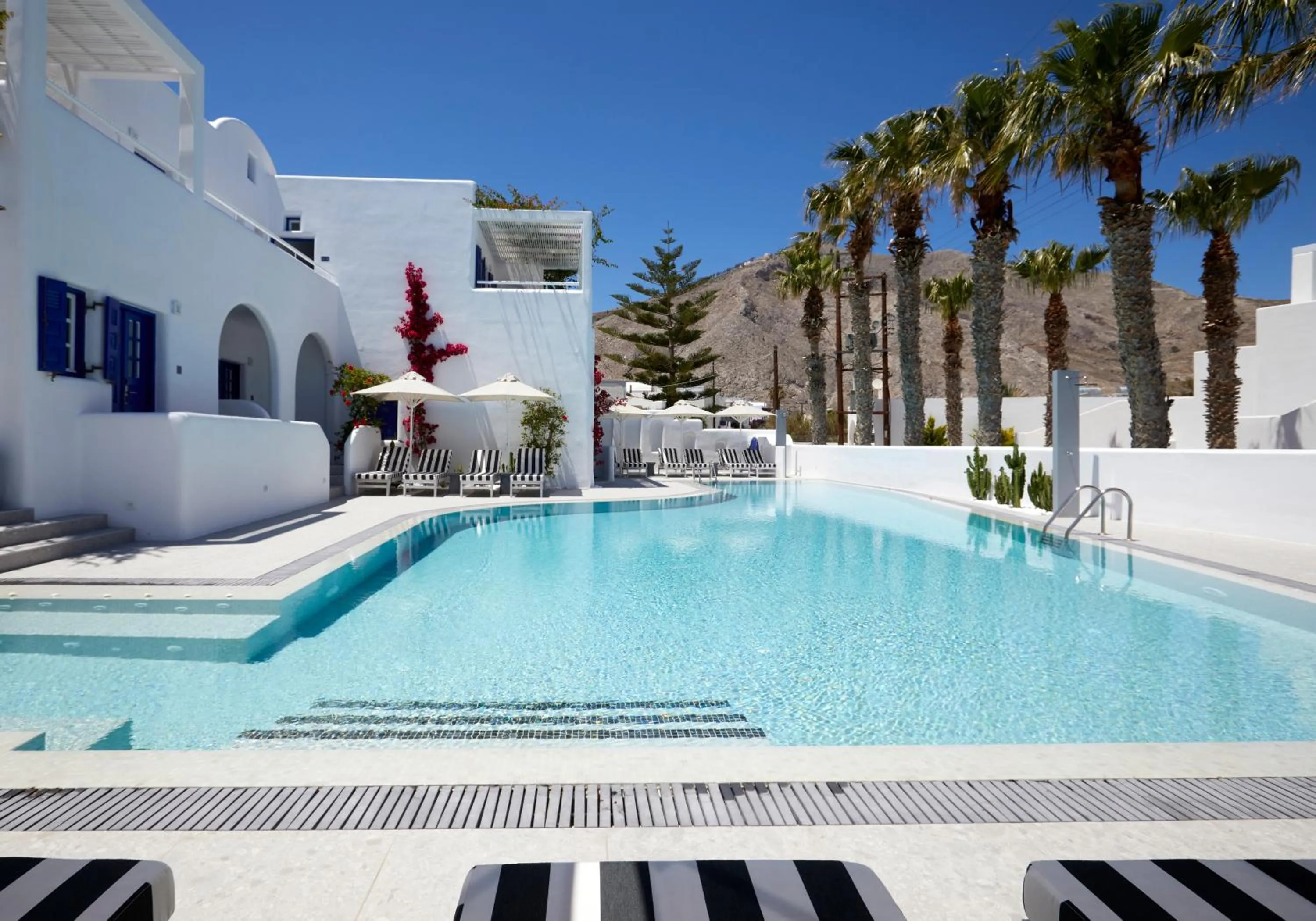 Swimming pool in Kouros Village Hotel - Adults Only