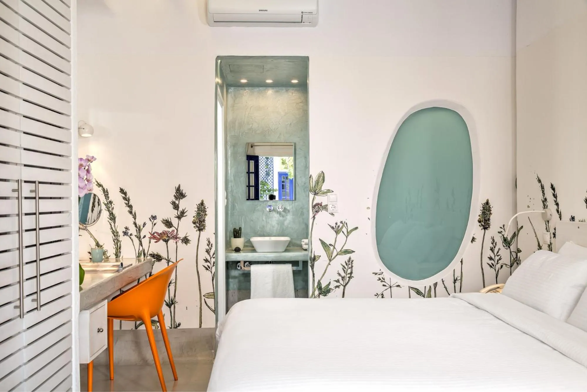 Bed in Kouros Village Hotel - Adults Only