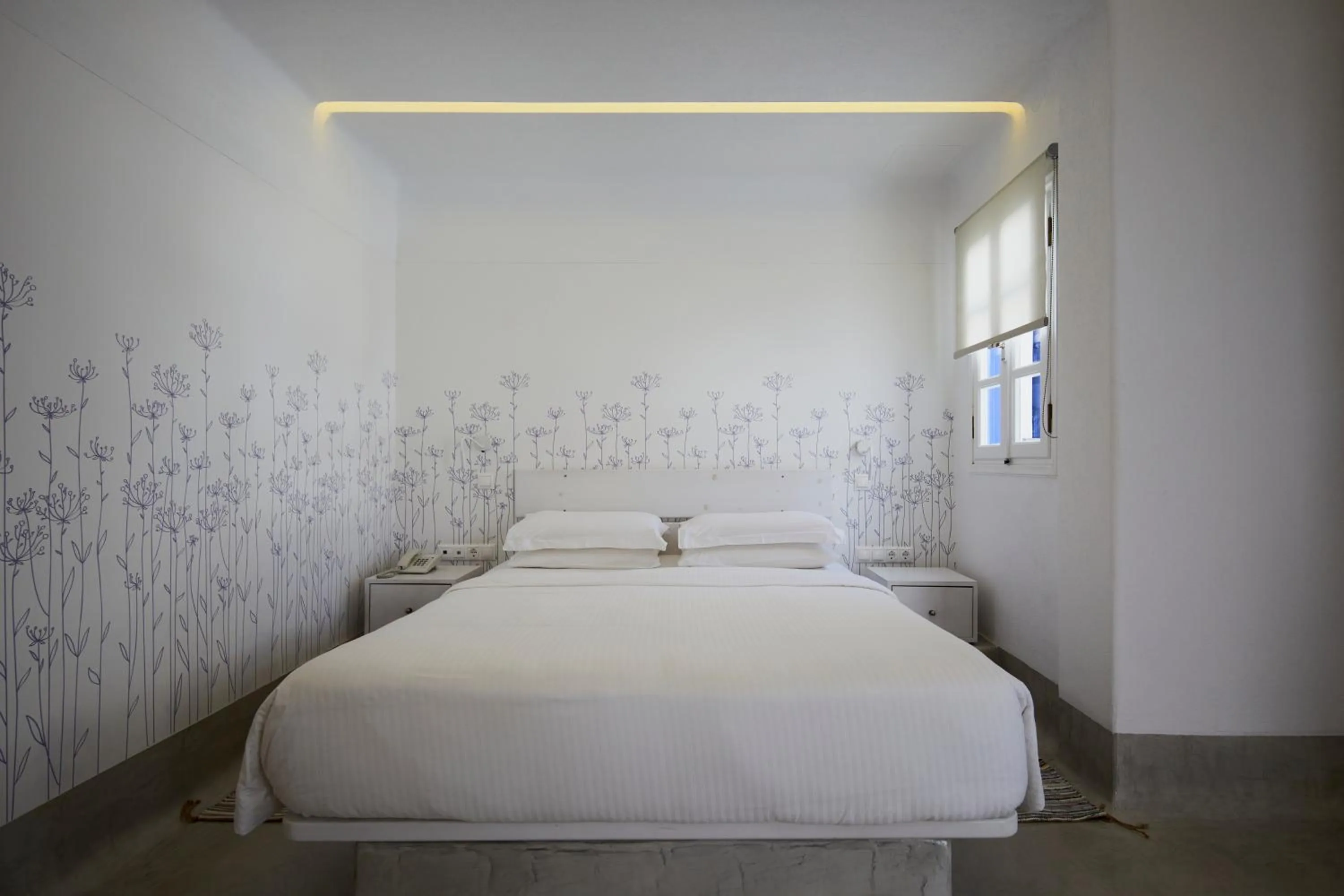 Bed in Kouros Village Hotel - Adults Only