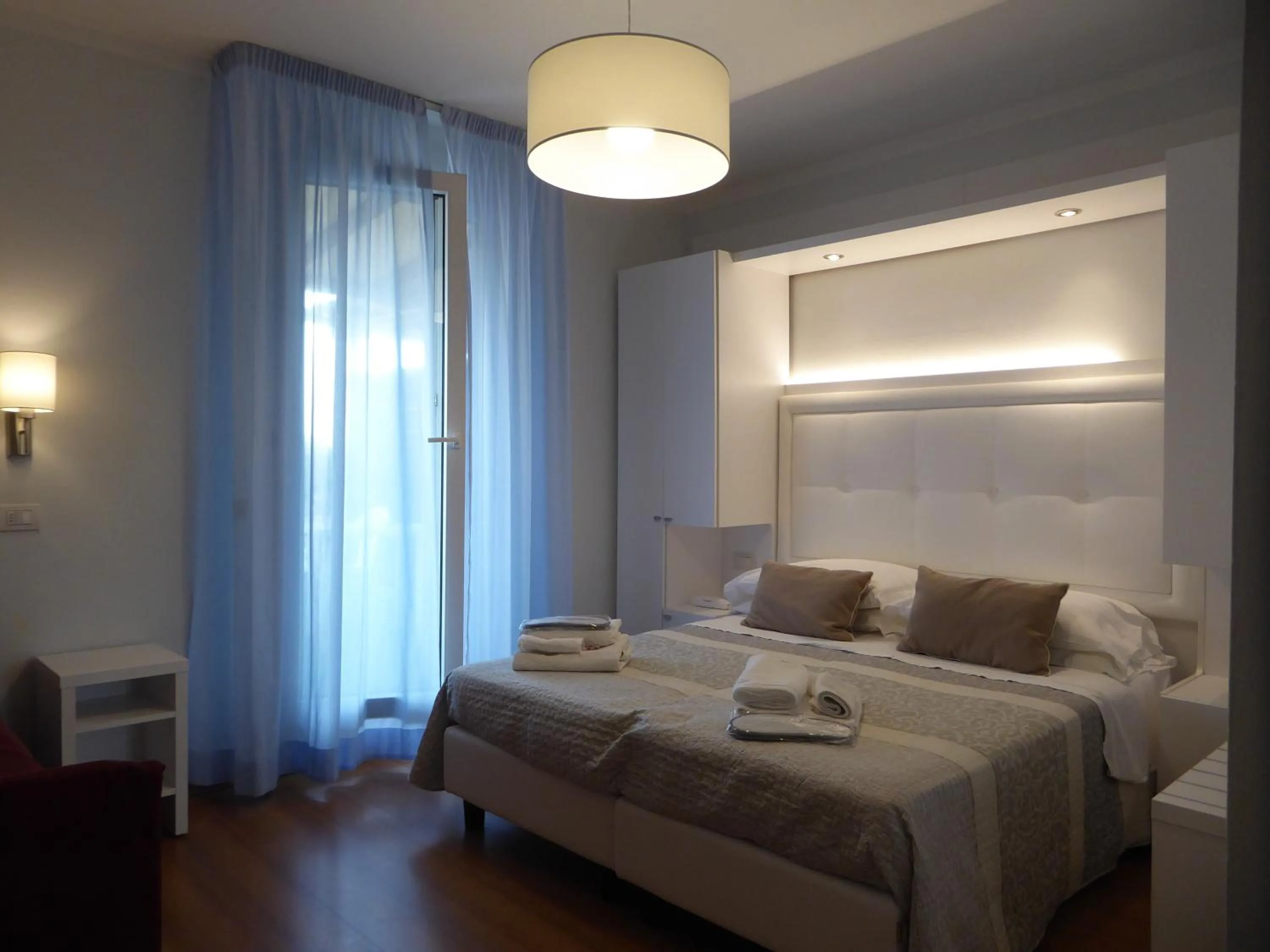 Bedroom, Bed in Albergo Vittoria