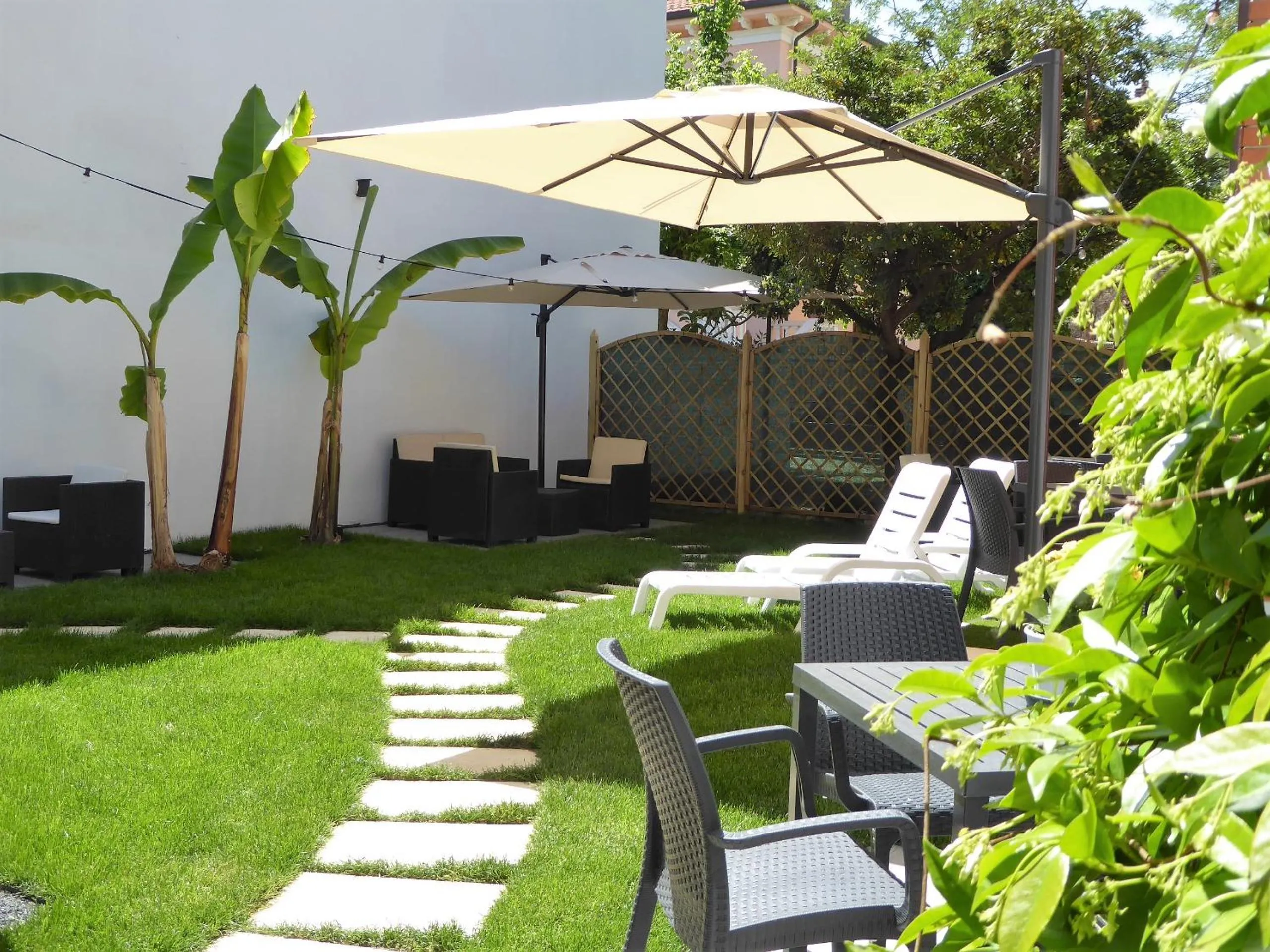 Garden in Albergo Vittoria