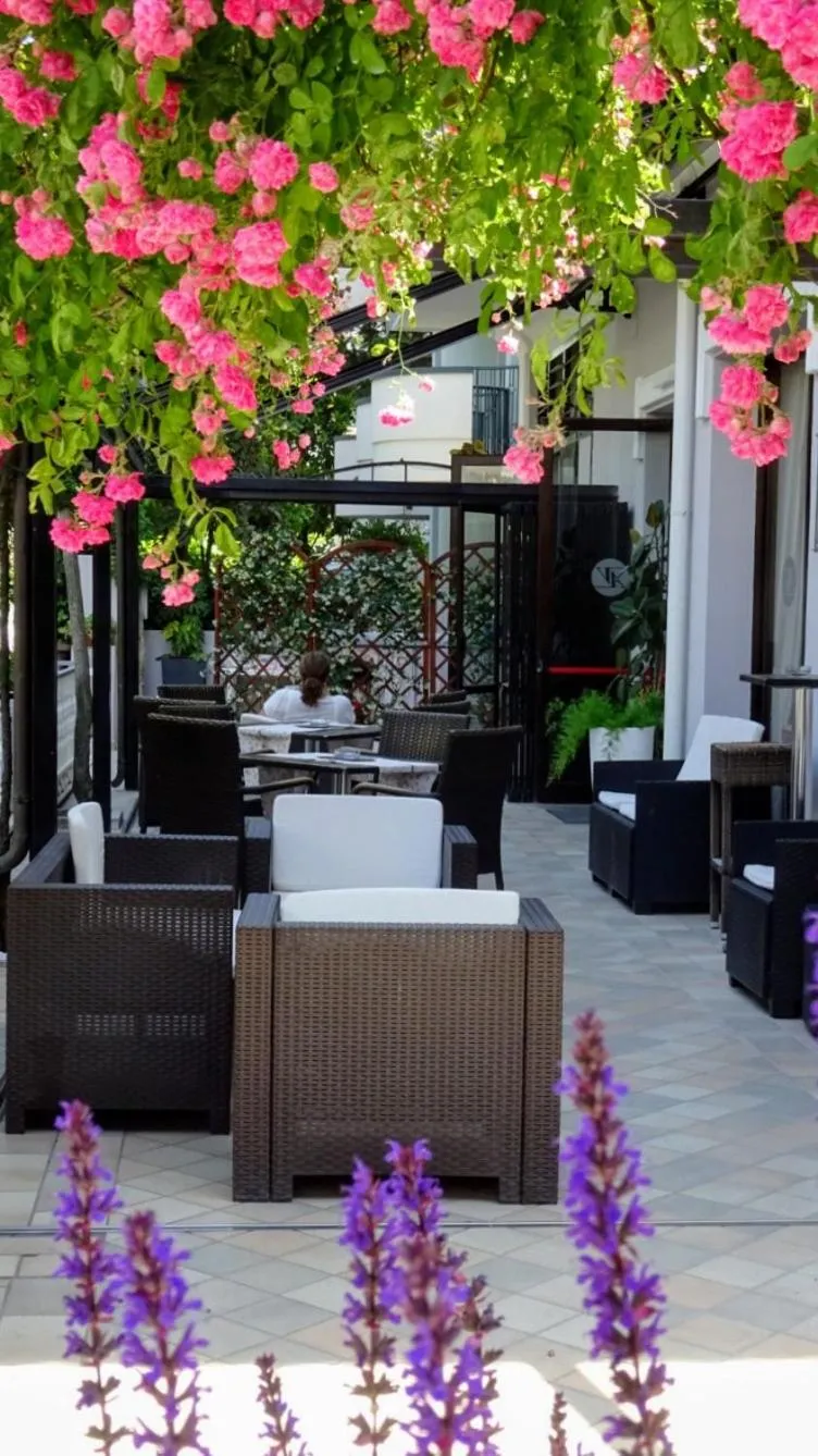 Balcony/Terrace in Albergo Vittoria