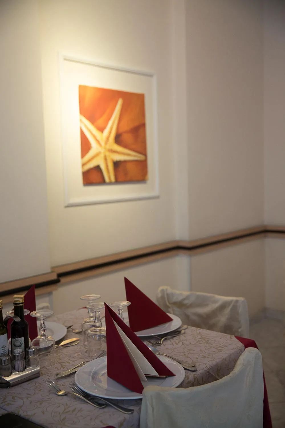 Dining area in Albergo Vittoria