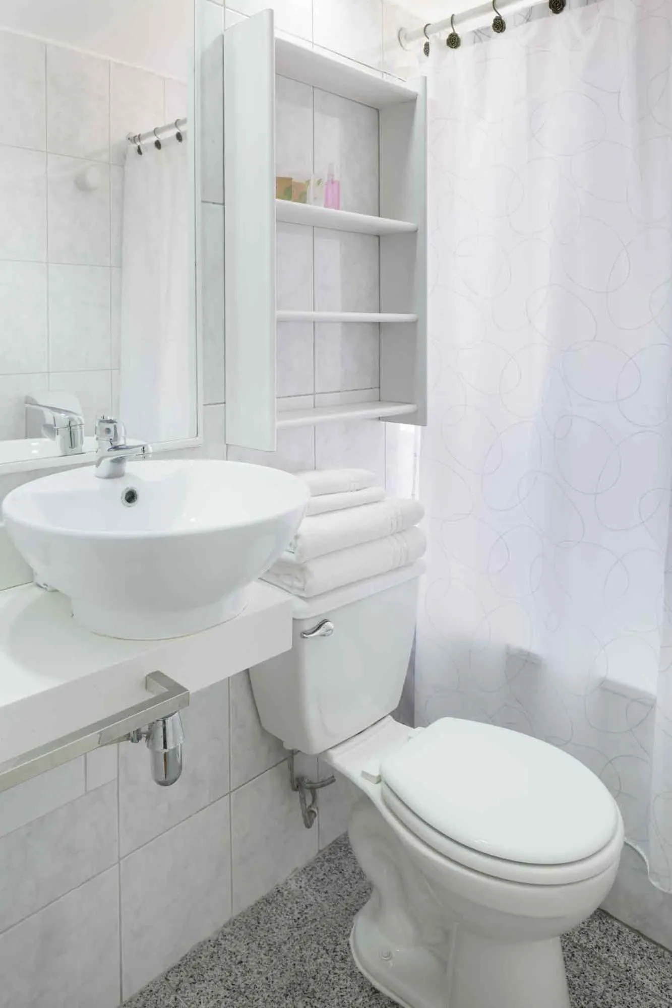 Bathroom in Santa Magdalena Apartments