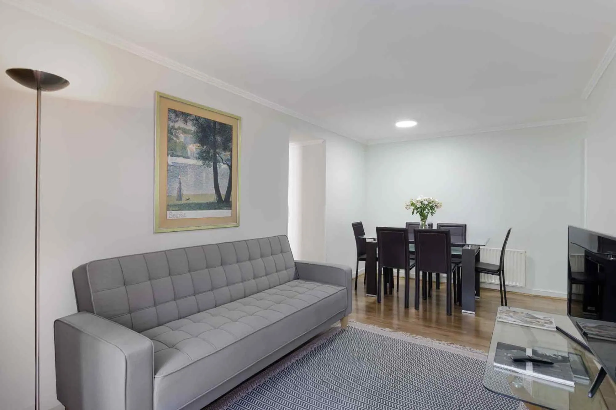 Living room in Santa Magdalena Apartments