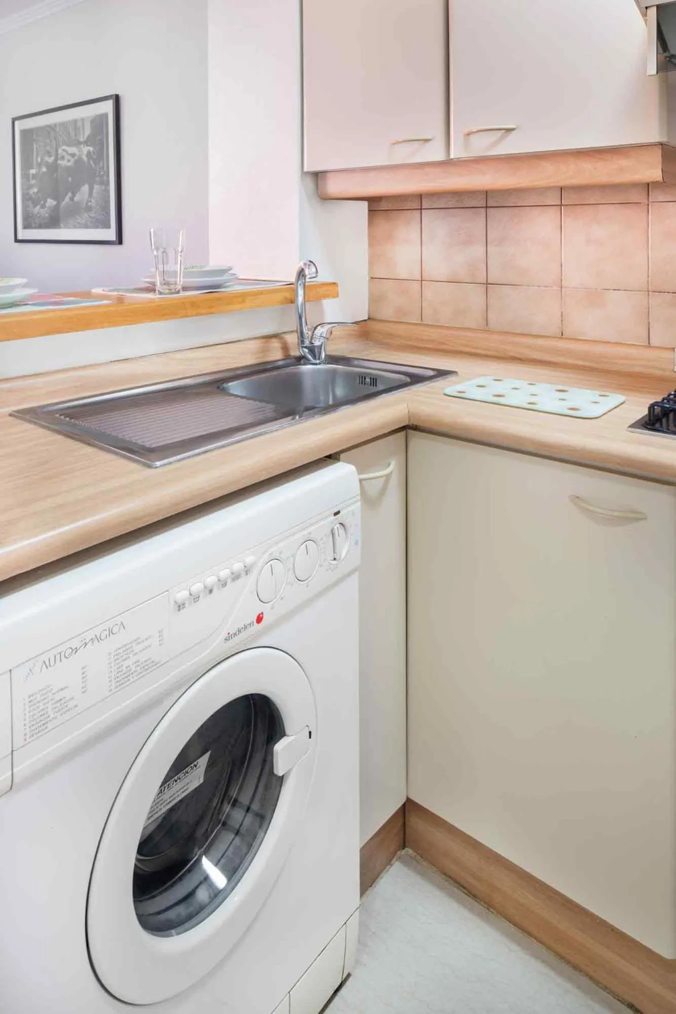 Kitchen or kitchenette in Santa Magdalena Apartments