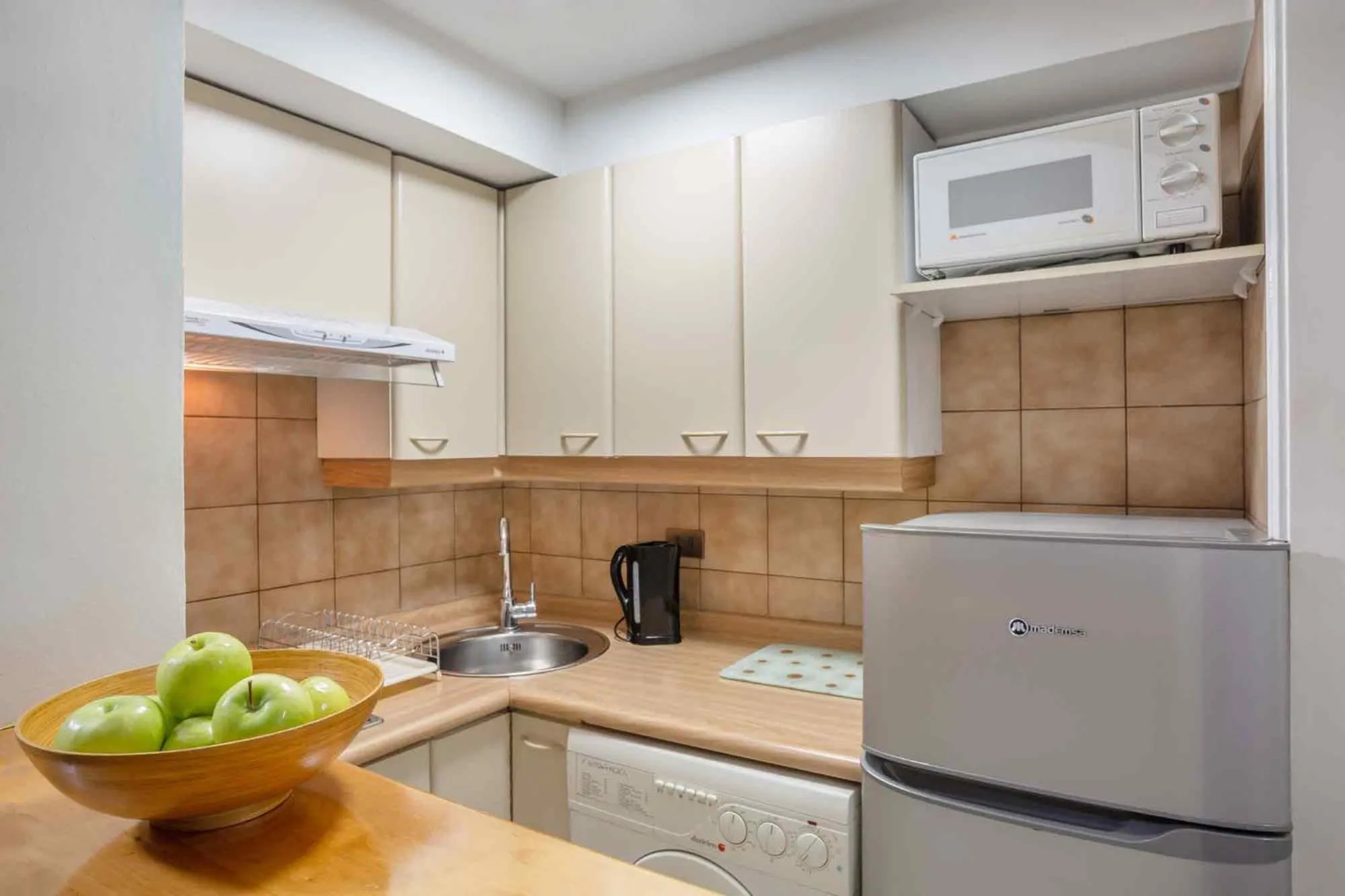 Kitchen or kitchenette in Santa Magdalena Apartments