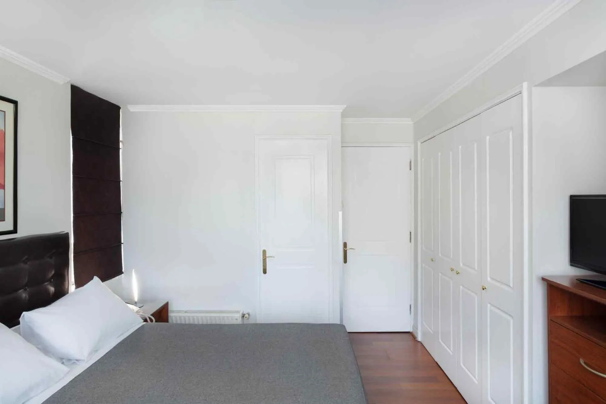 Bed in Santa Magdalena Apartments