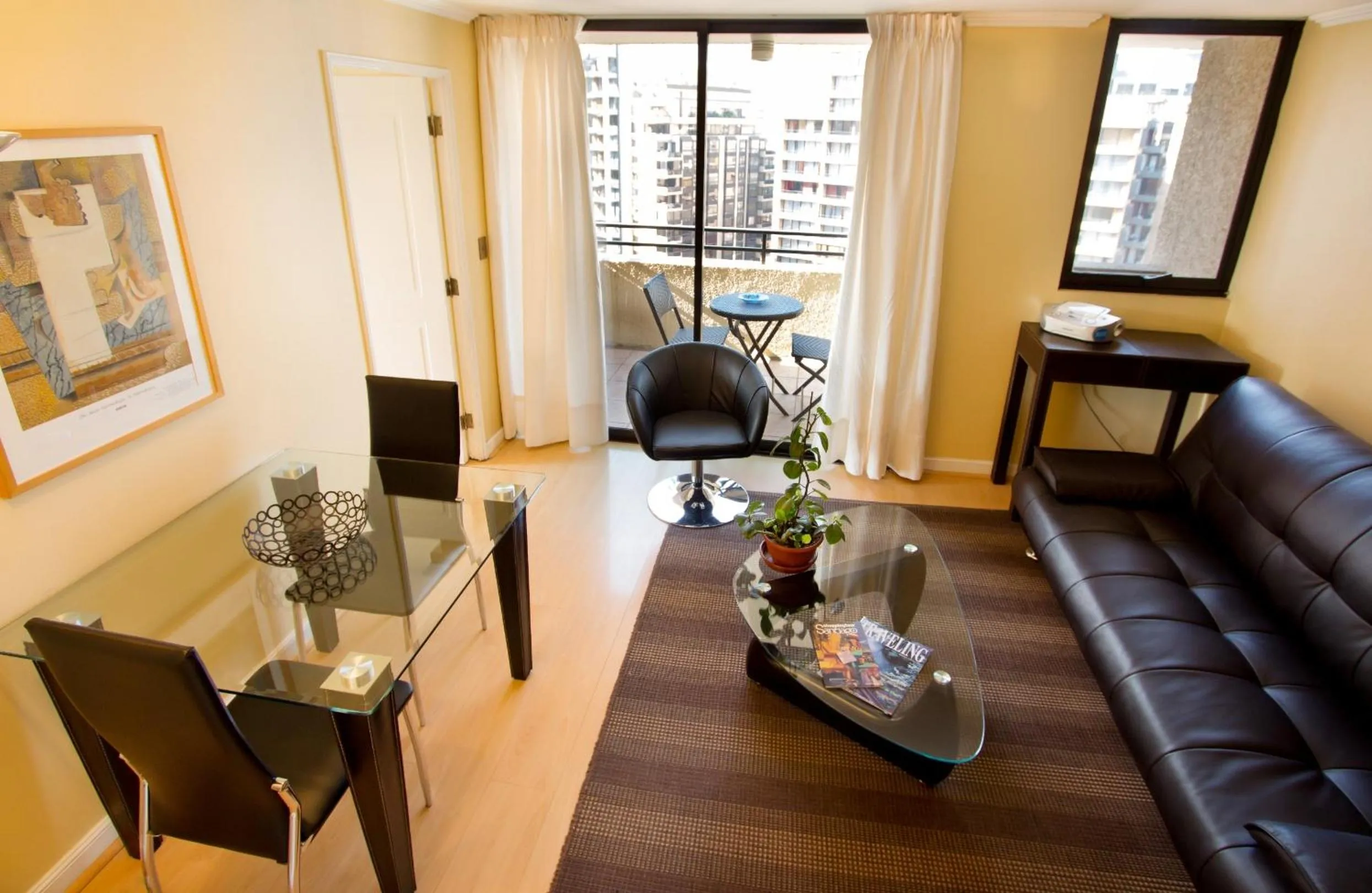 Living room in Santa Magdalena Apartments