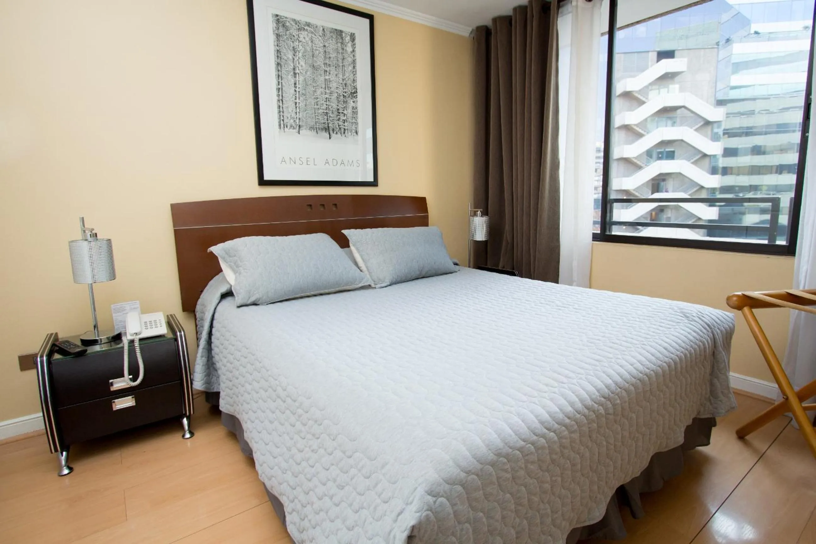 Bed in Santa Magdalena Apartments