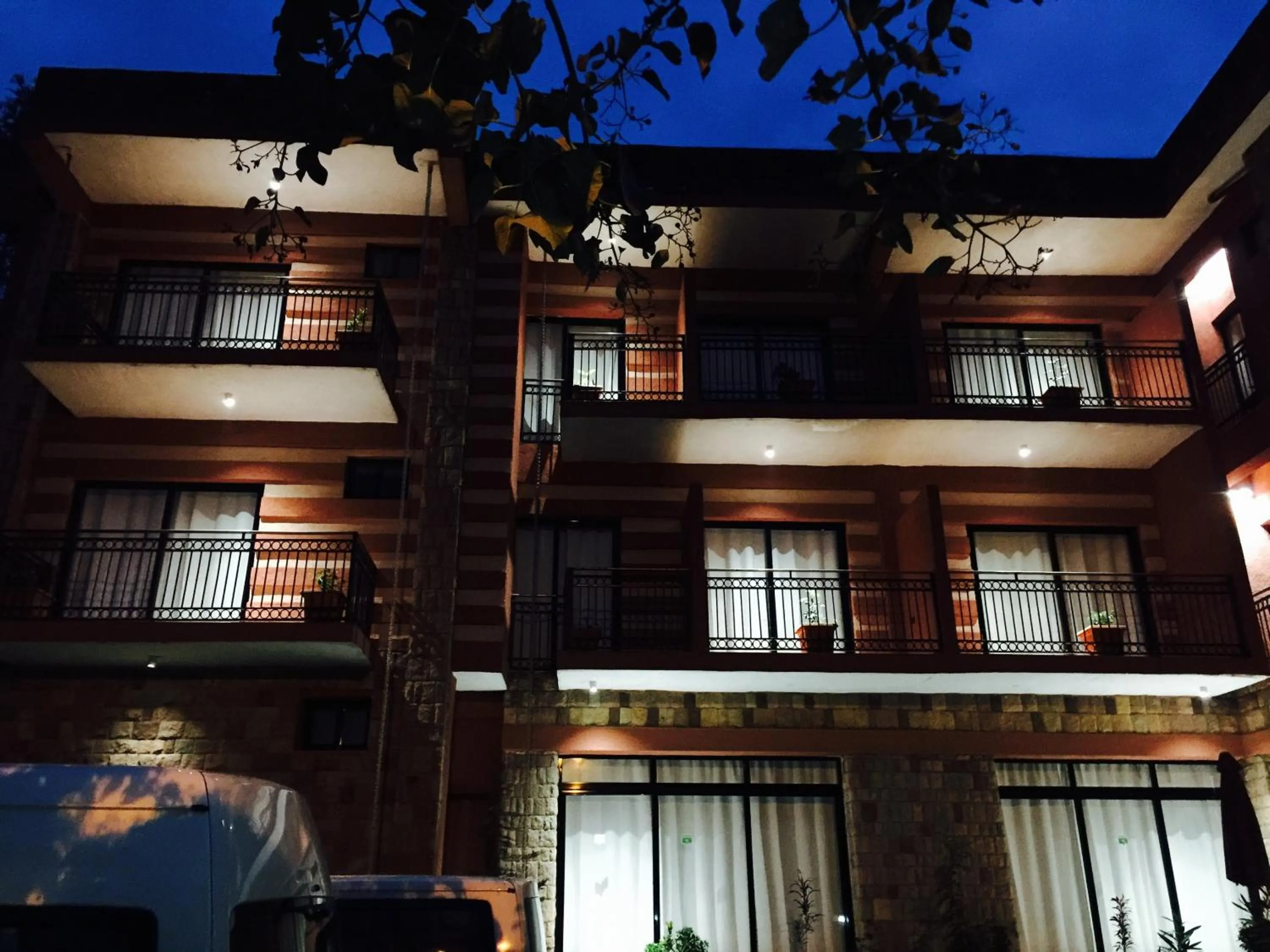 Property building in Harbe Hotel