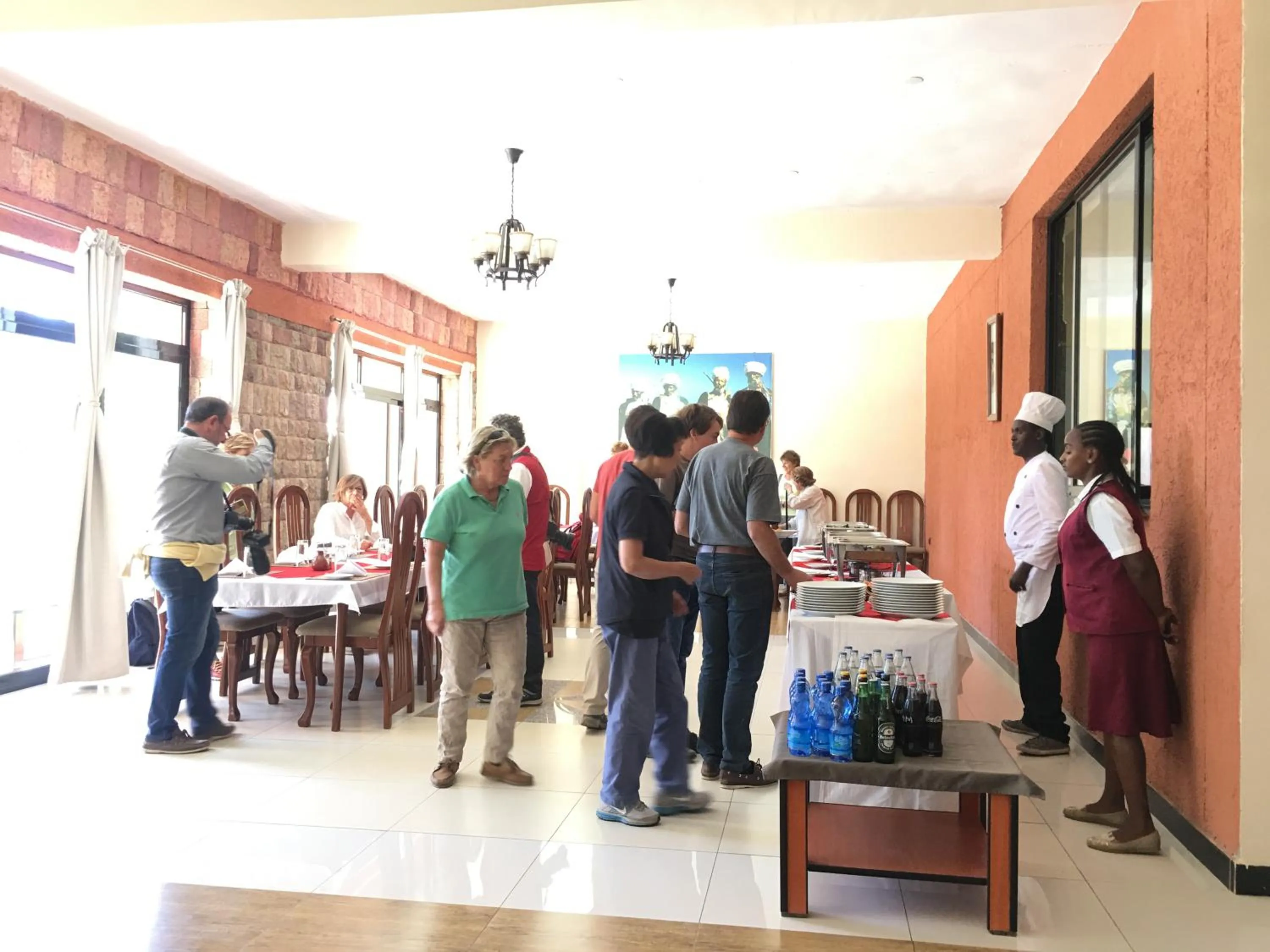 Lunch in Harbe Hotel