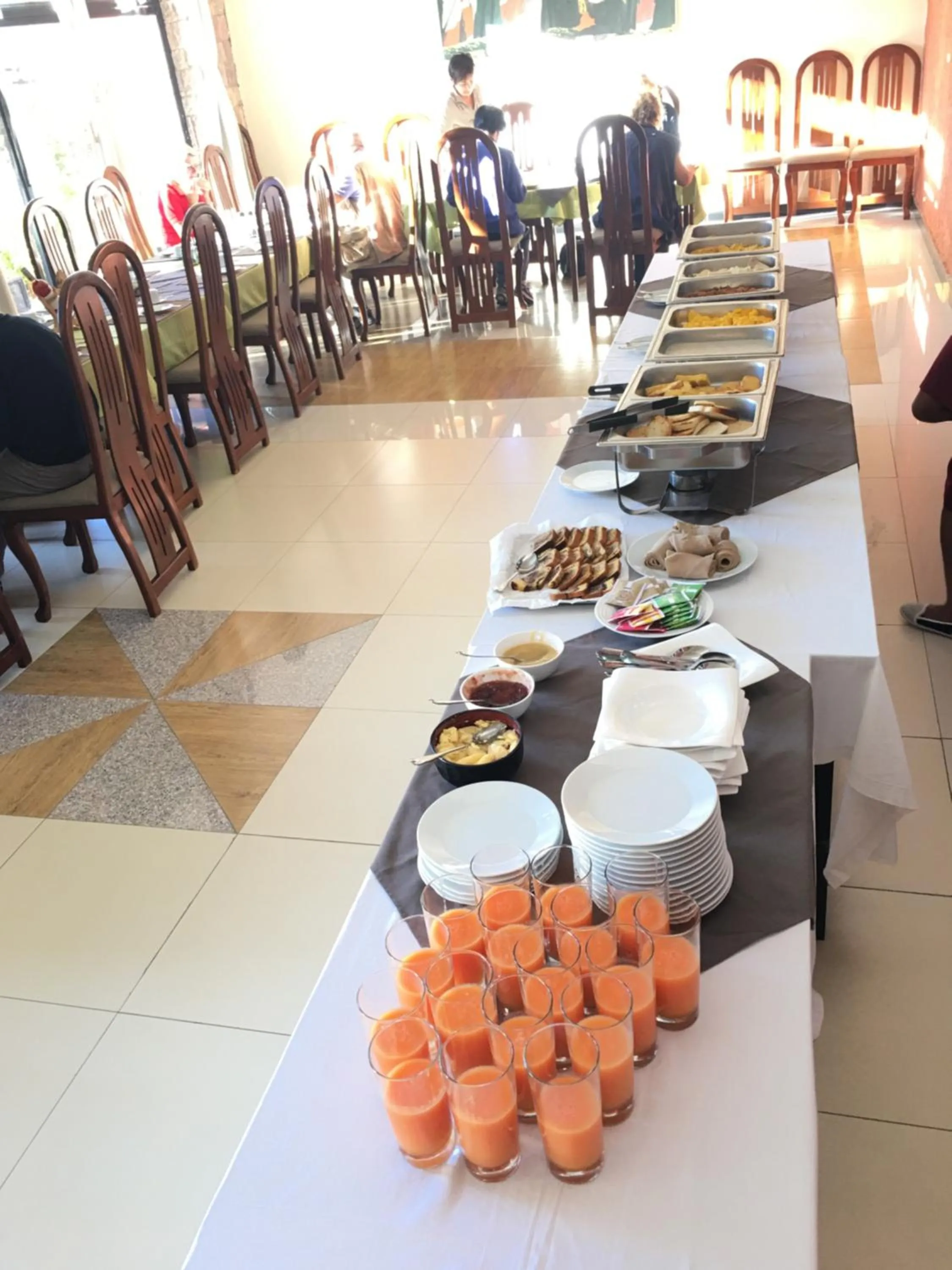 Lunch in Harbe Hotel