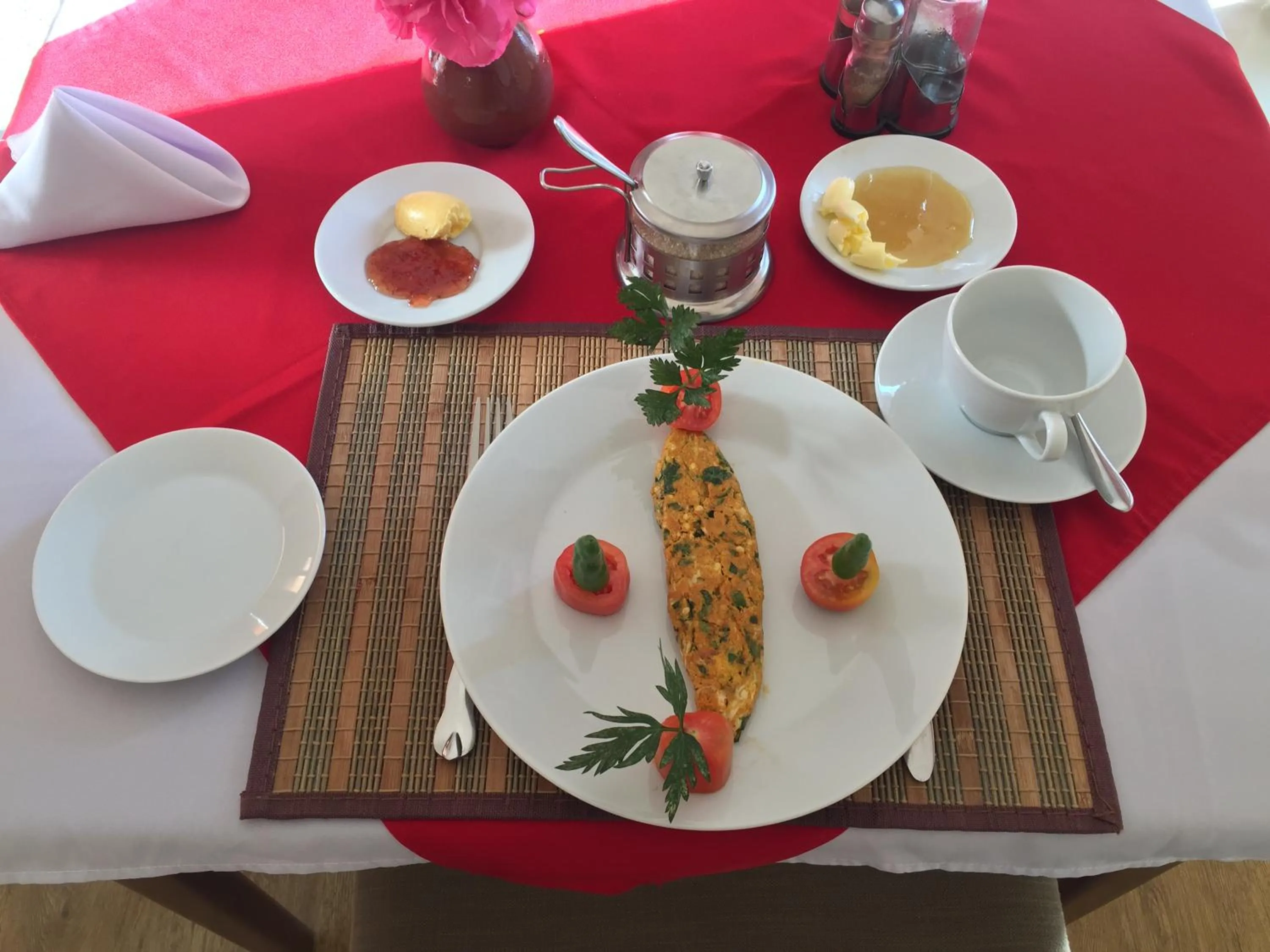 Breakfast in Harbe Hotel