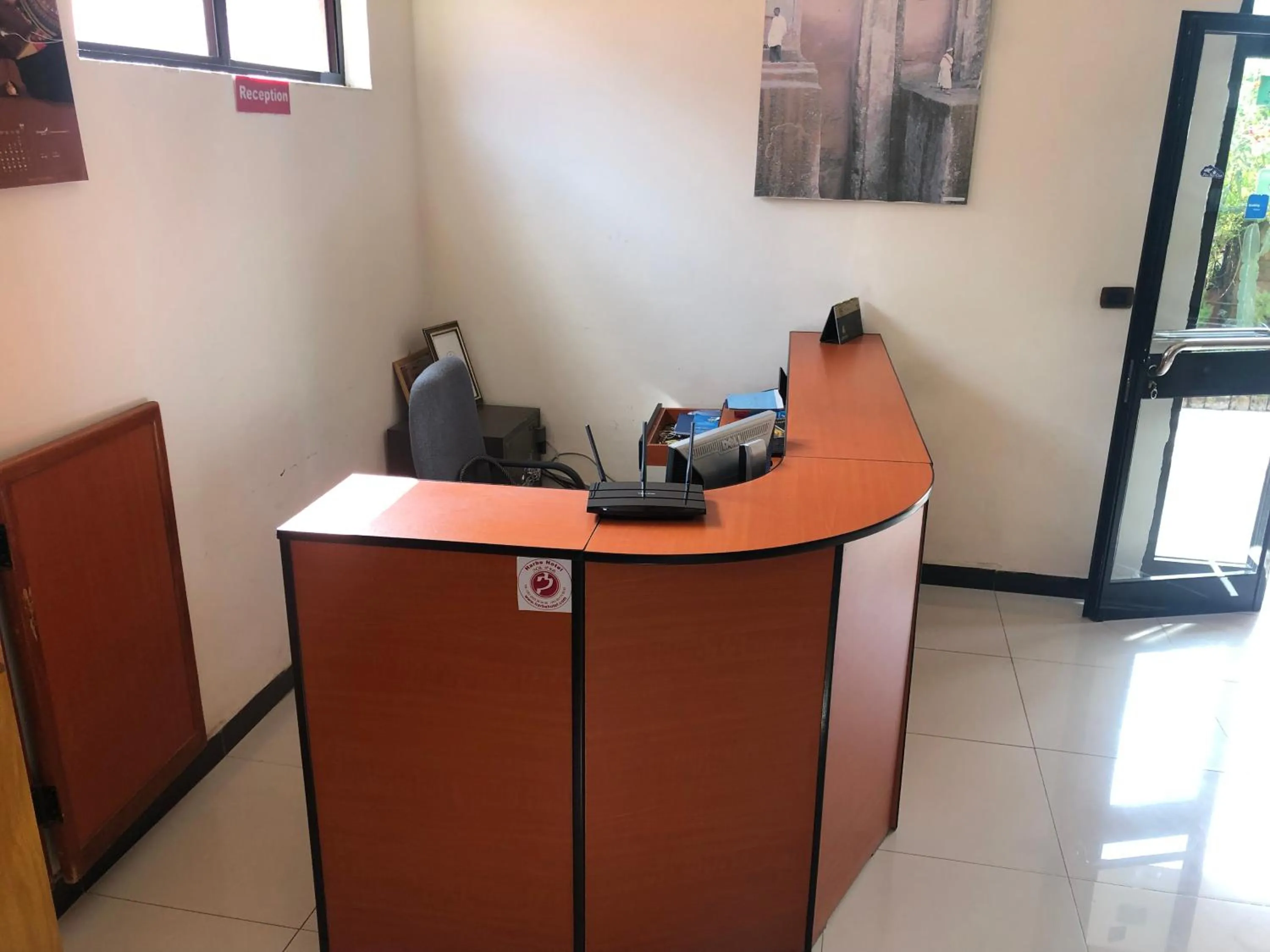 hair dresser in Harbe Hotel