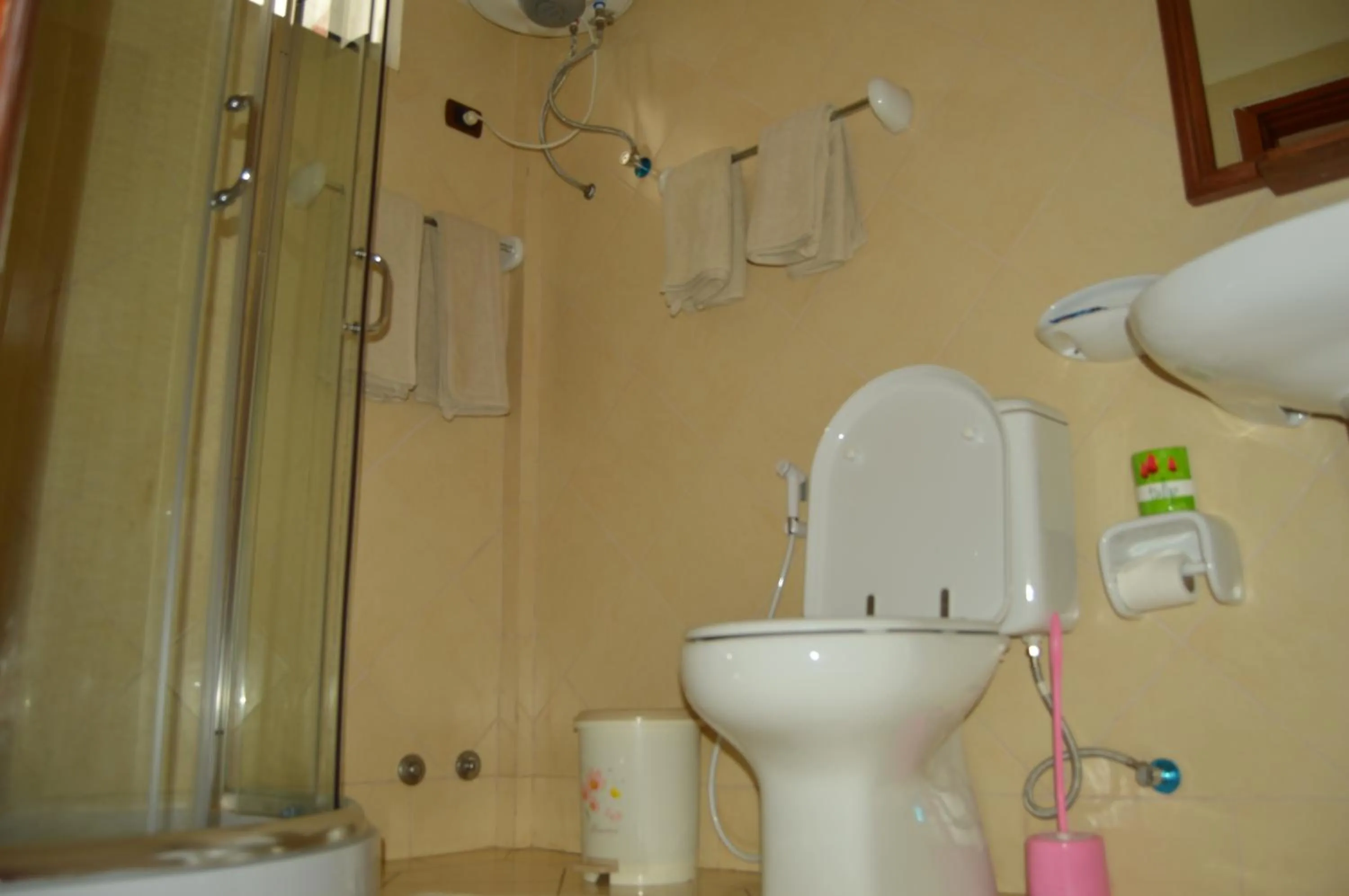 Bathroom in Harbe Hotel