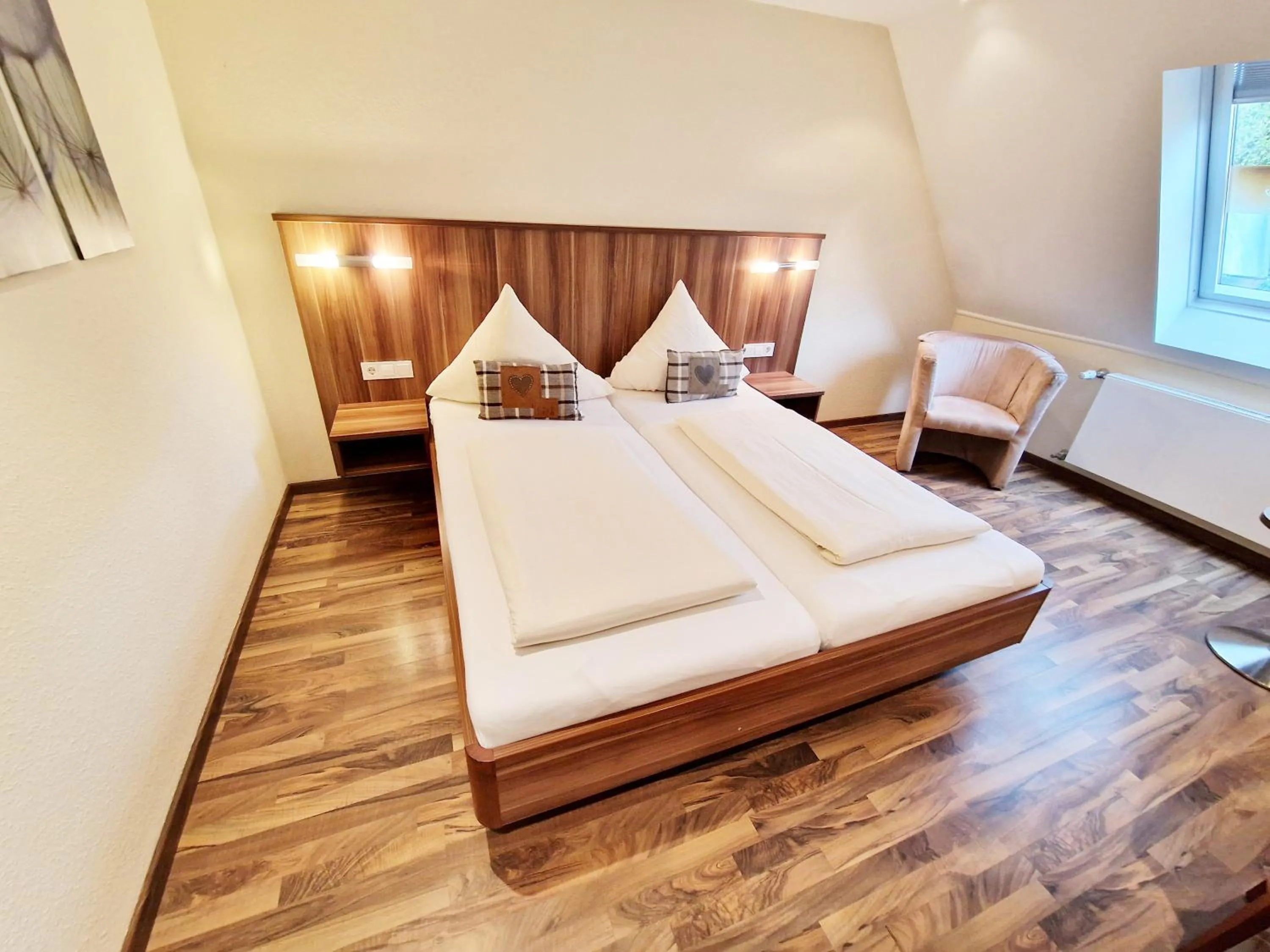 Bed in Landgasthof Rebstock