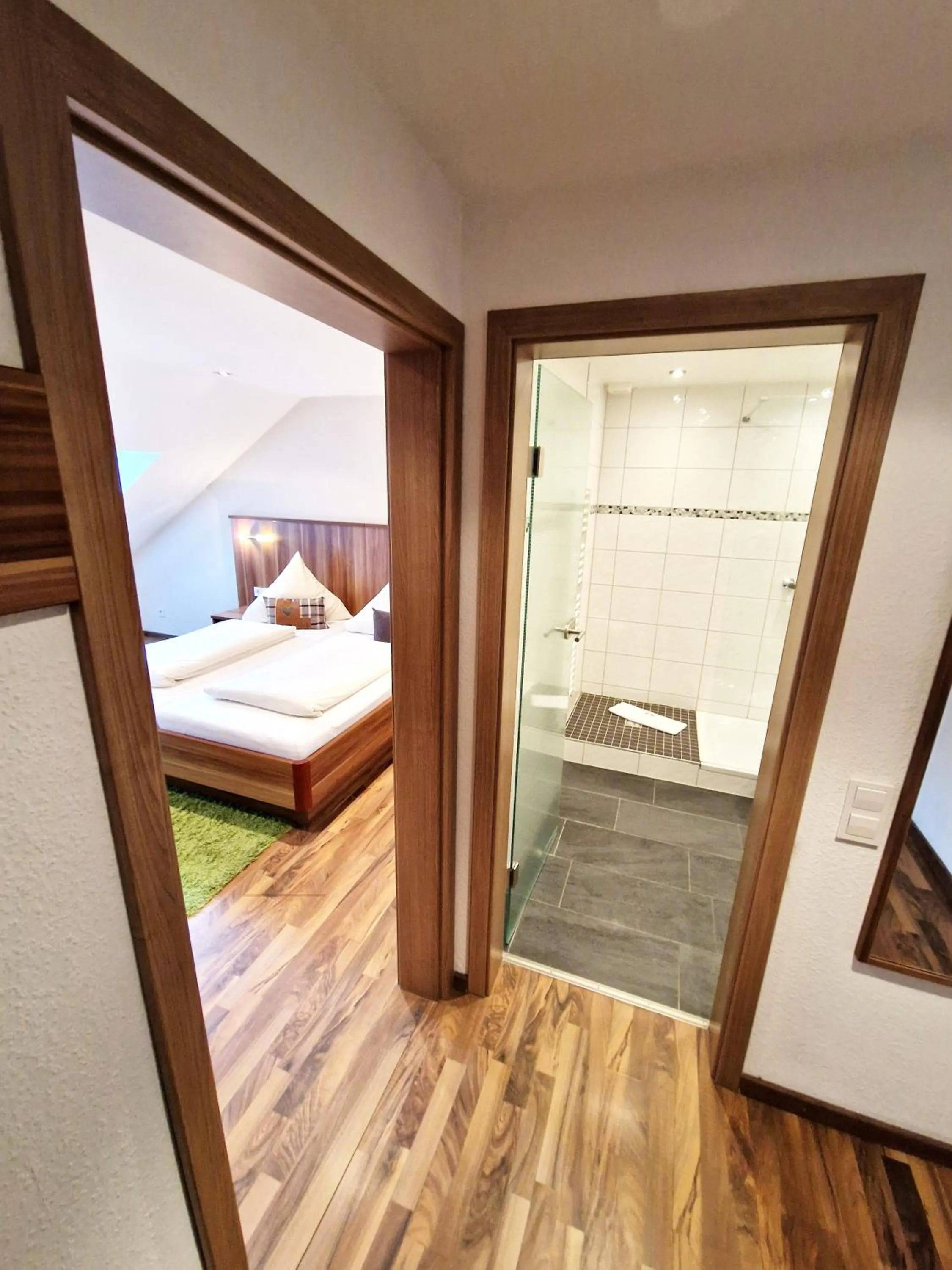 Bed in Landgasthof Rebstock