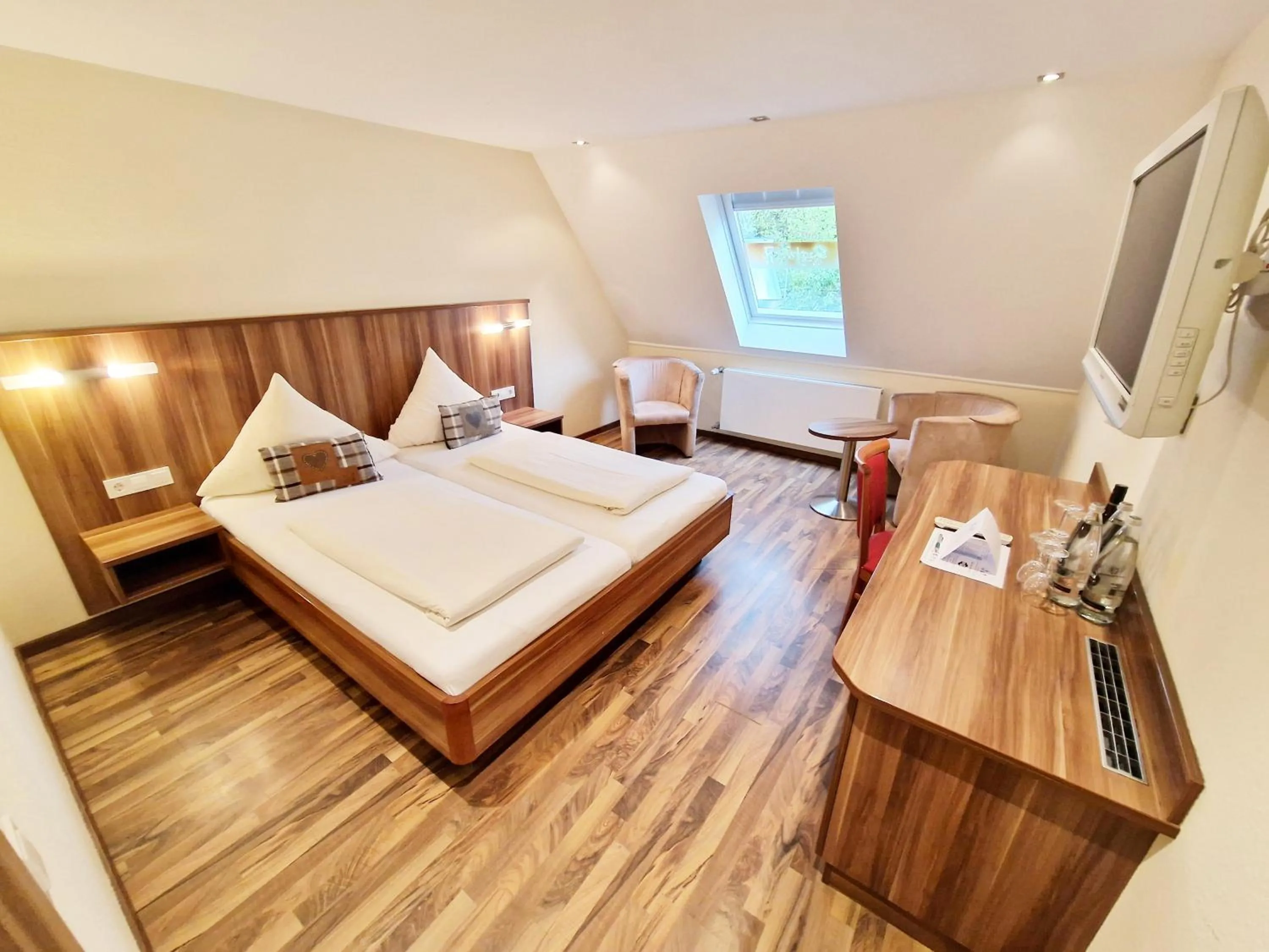 Bed in Landgasthof Rebstock