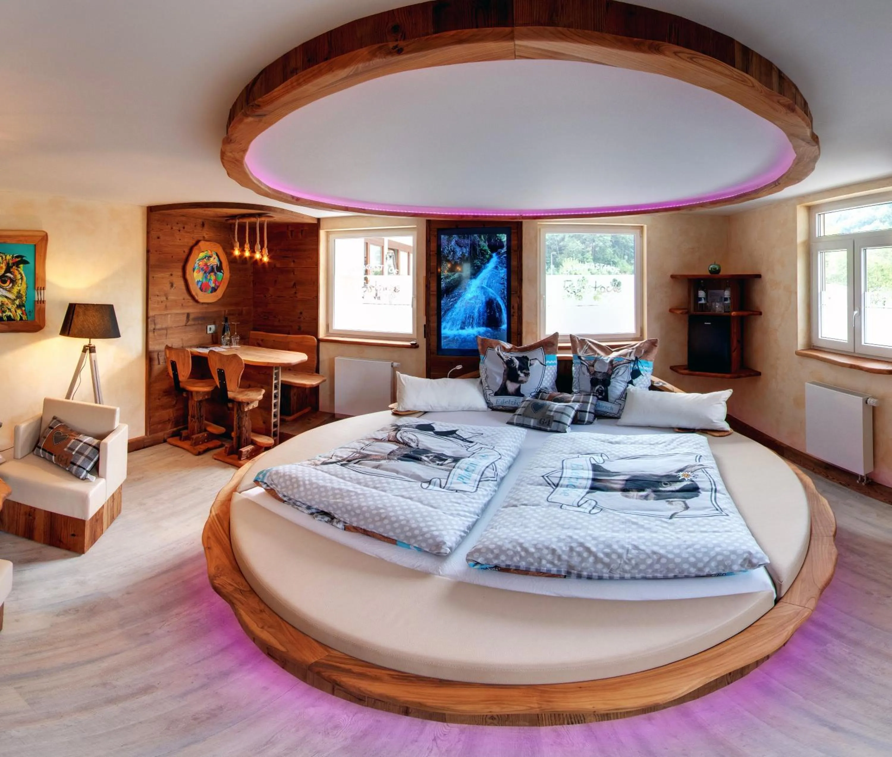 Bed in Landgasthof Rebstock