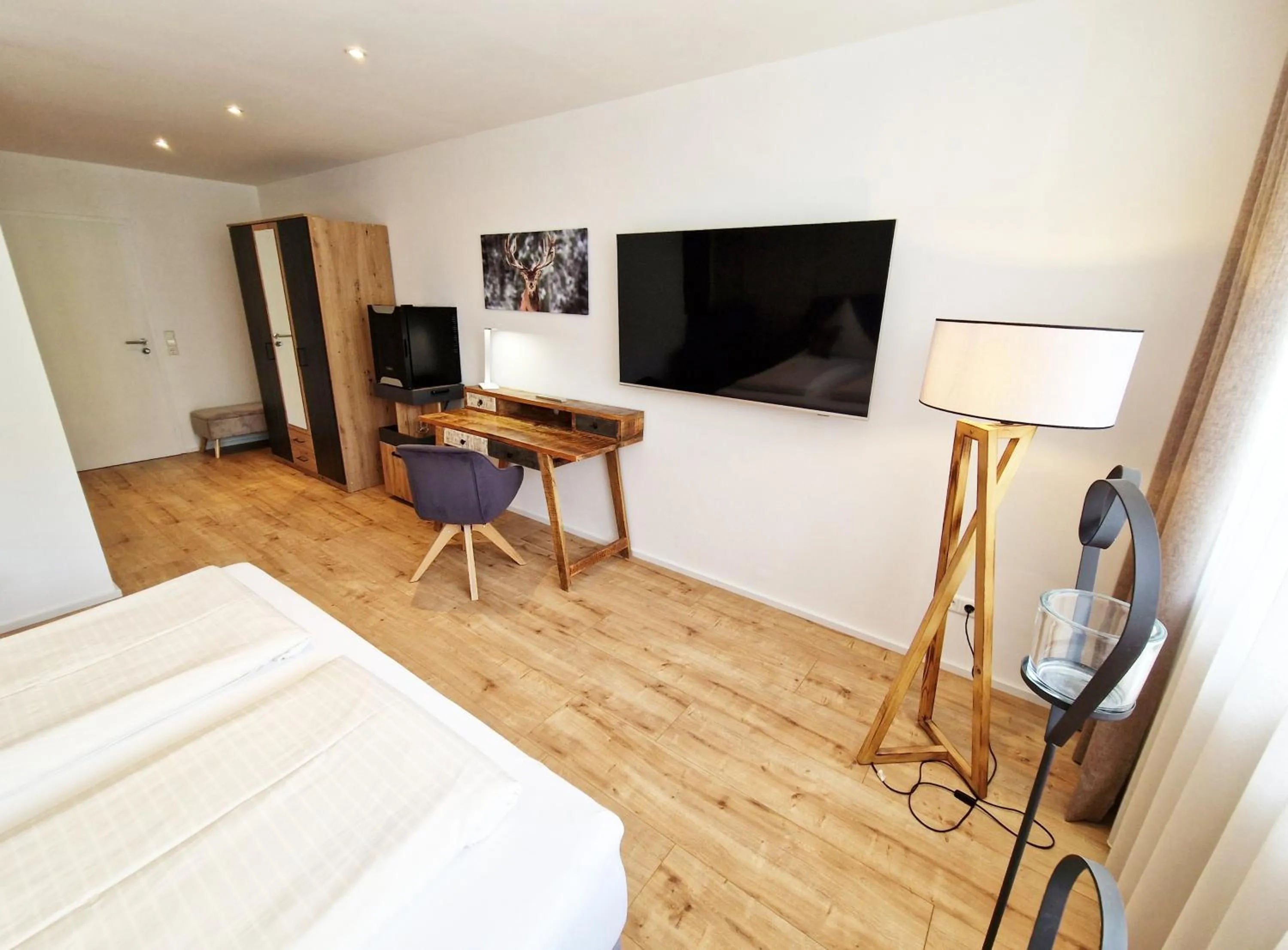 Bed in Landgasthof Rebstock