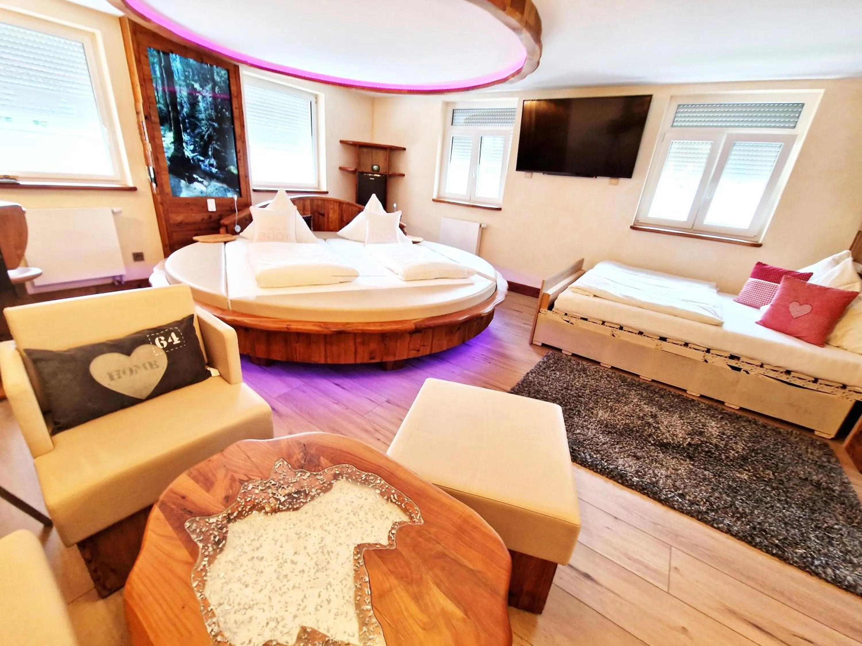 Bed in Landgasthof Rebstock