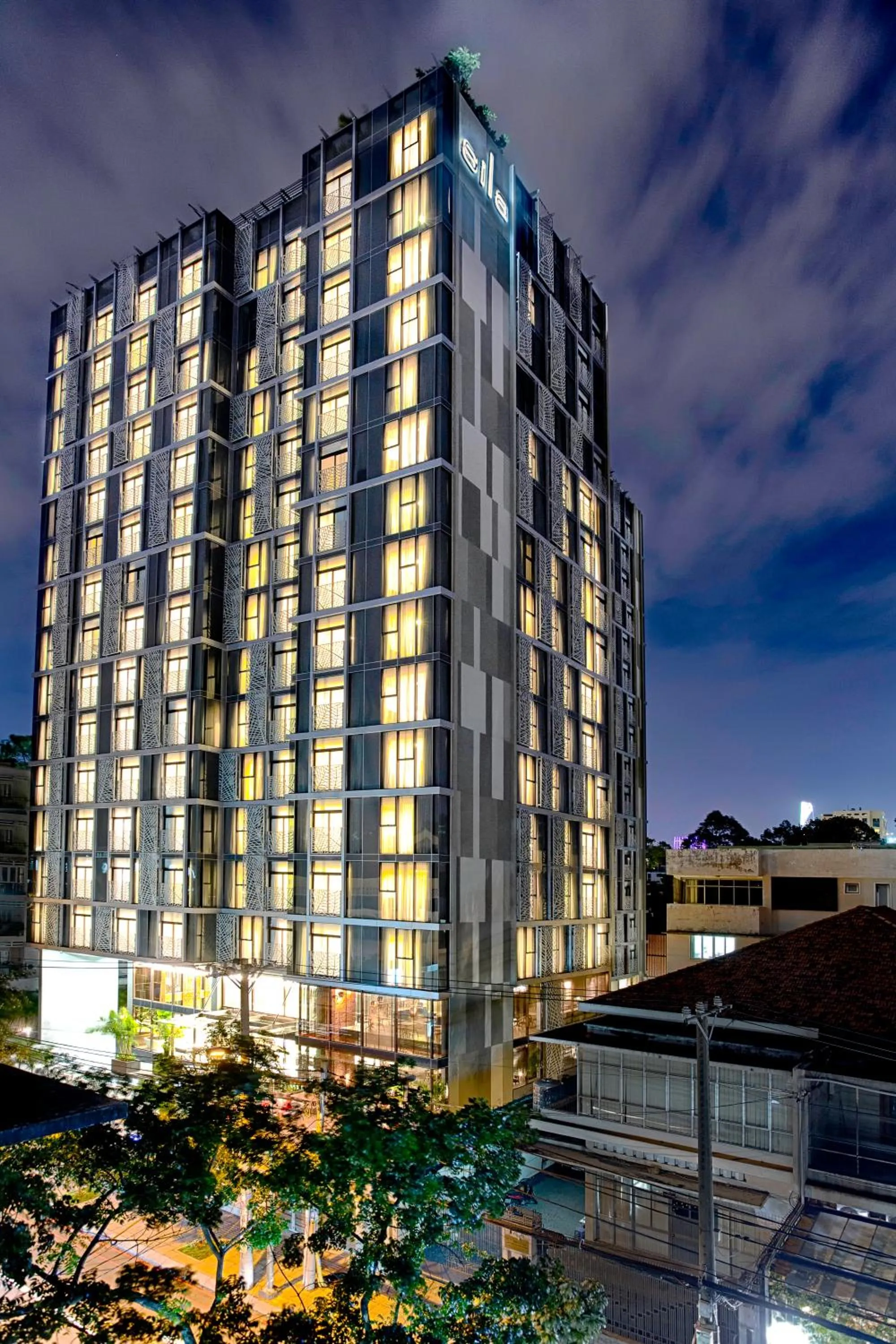 Facade/entrance in SILA Urban Living