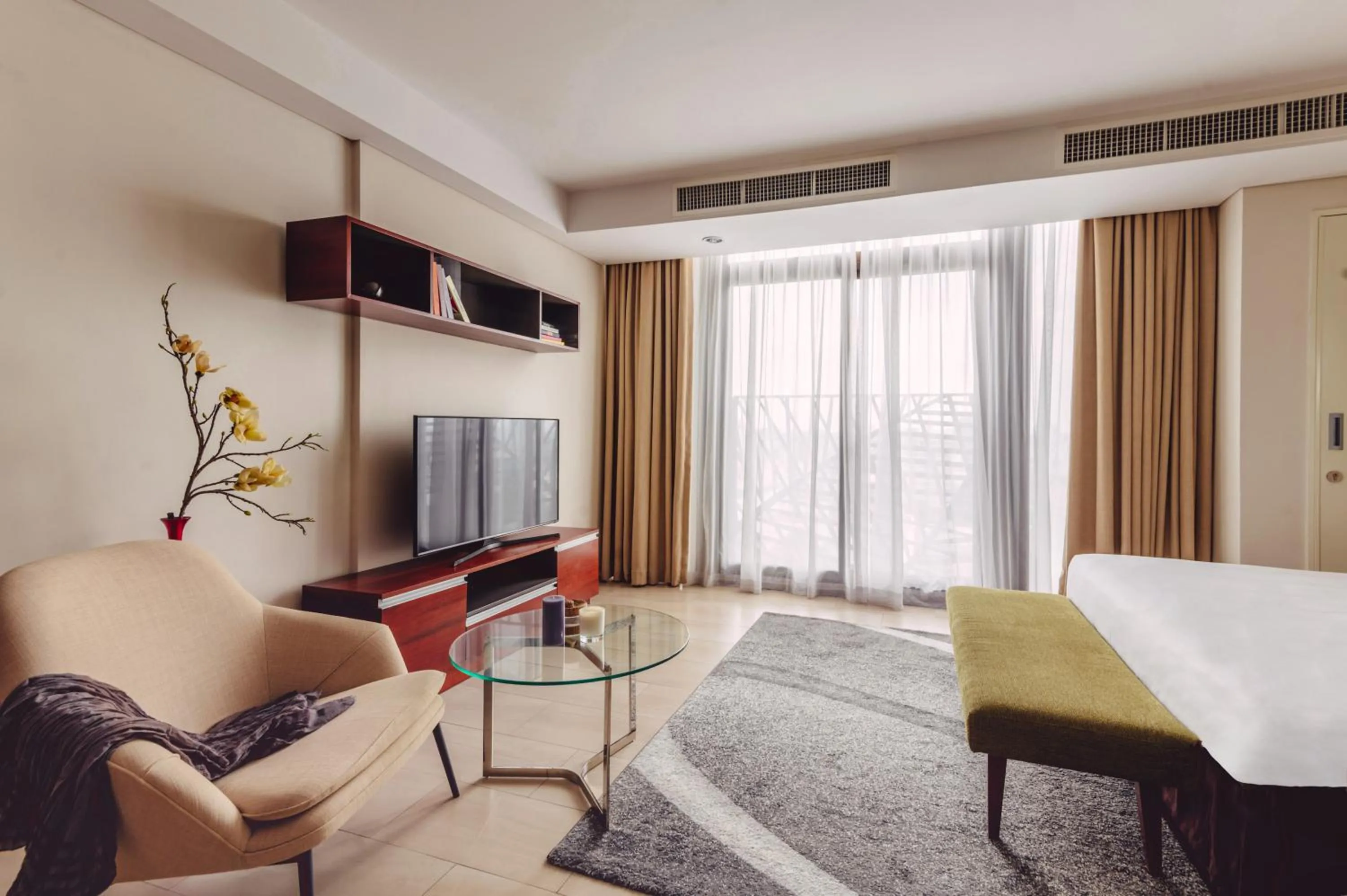 Living room, Bed in SILA Urban Living