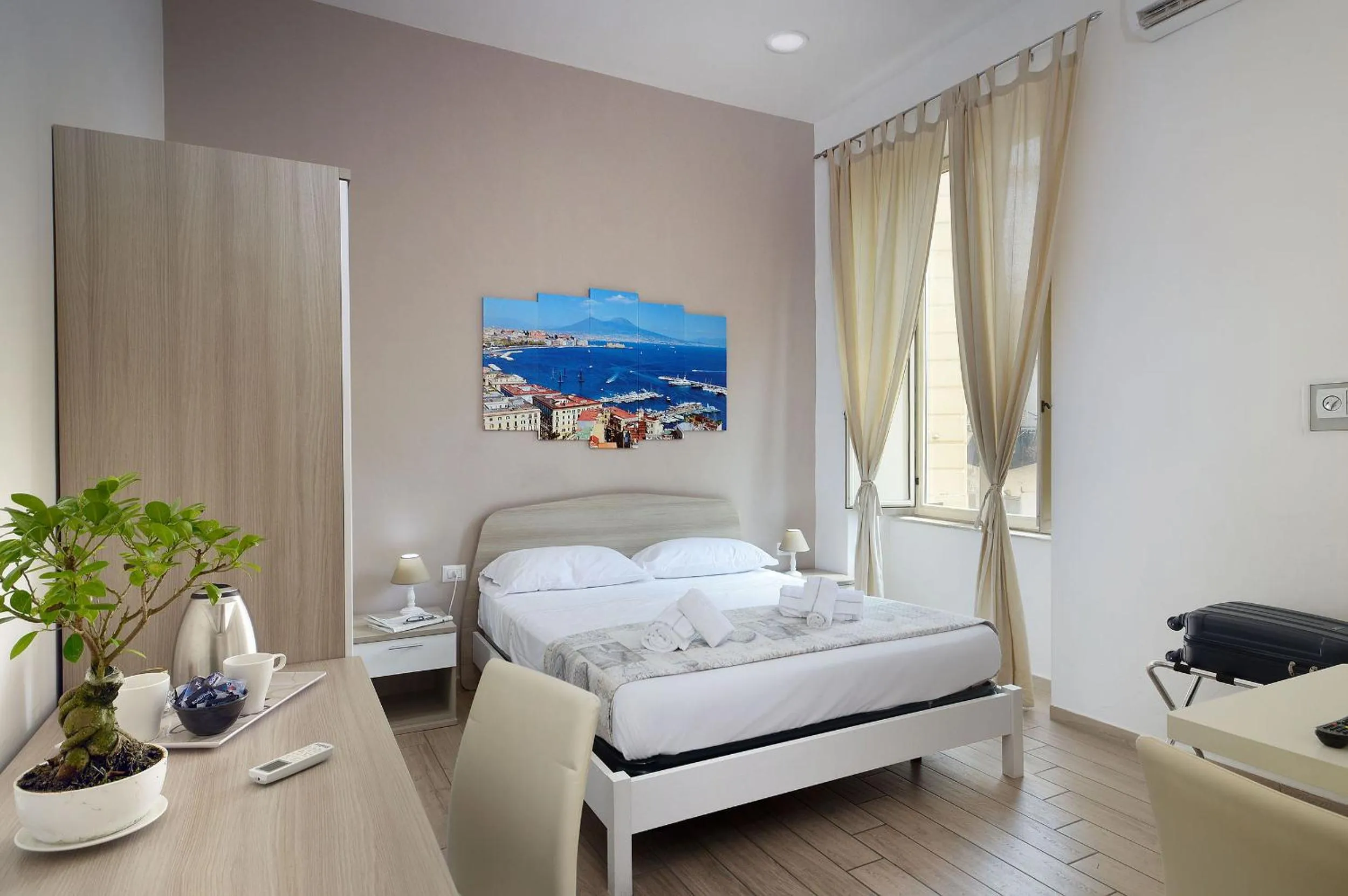 Bed in B&B Funikuli Funikula