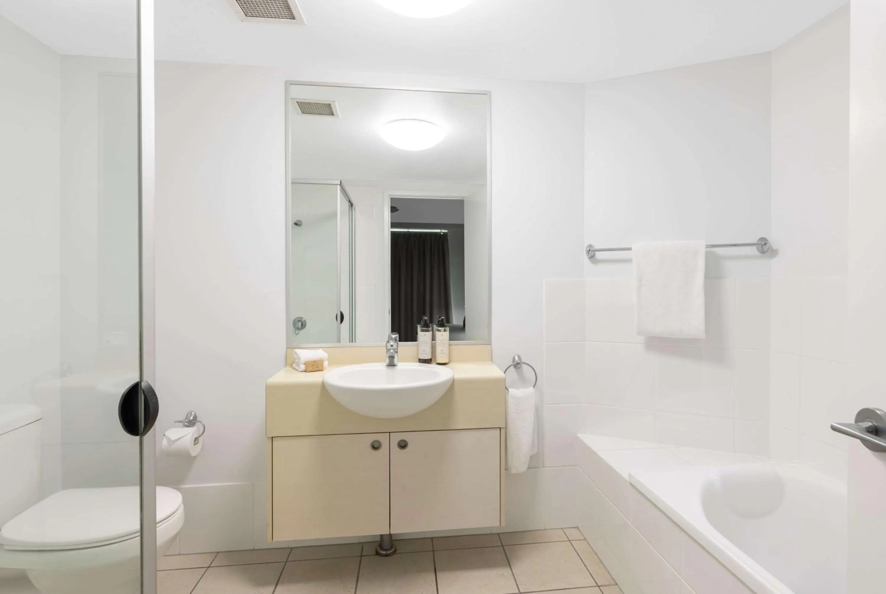 Bathroom in Ramada By Wyndham Marcoola Beach