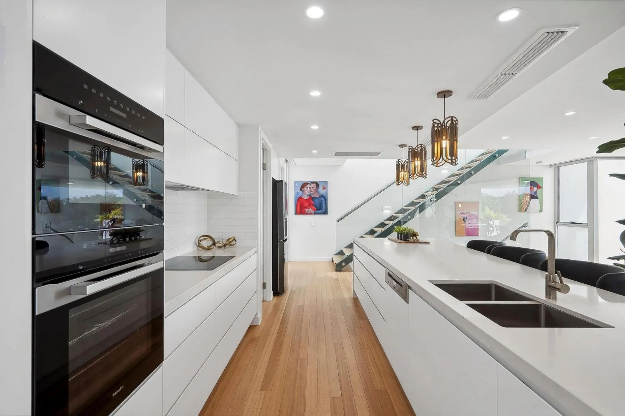 kitchen in Ramada By Wyndham Marcoola Beach