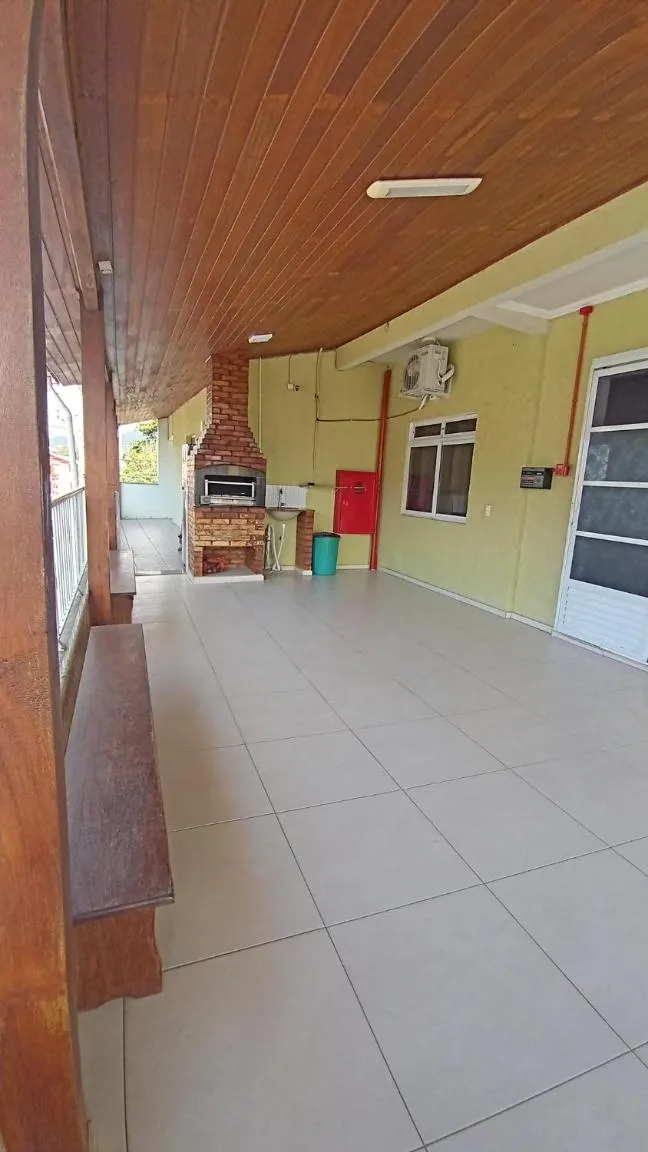 BBQ facilities in Pousada Oliveira