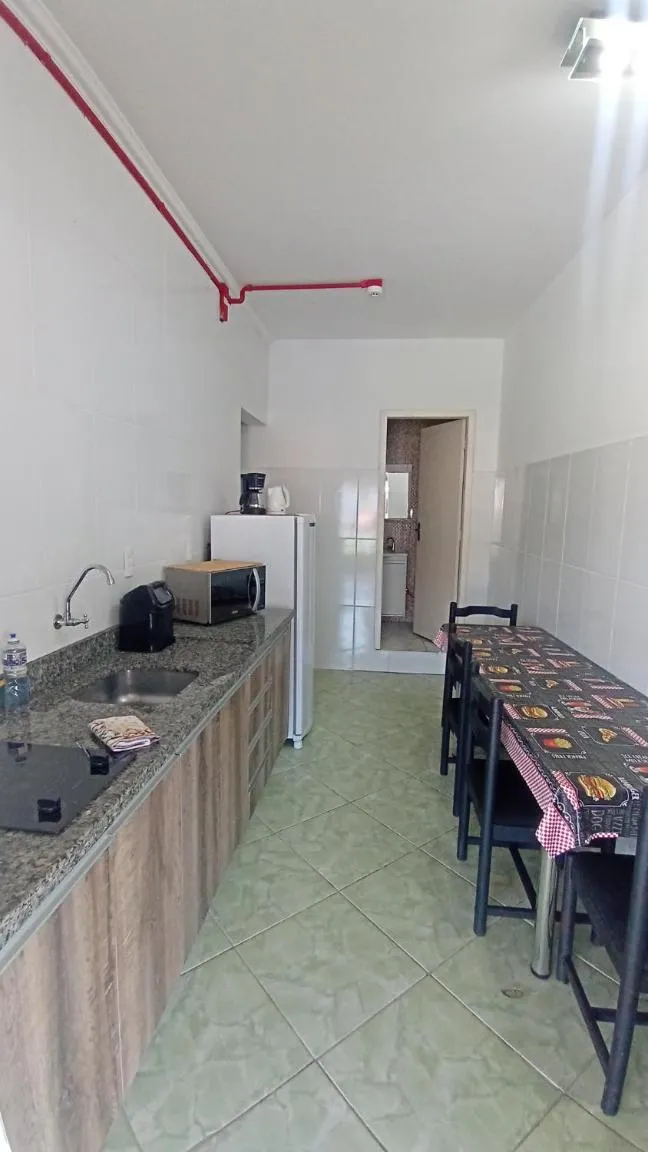 Communal kitchen in Pousada Oliveira