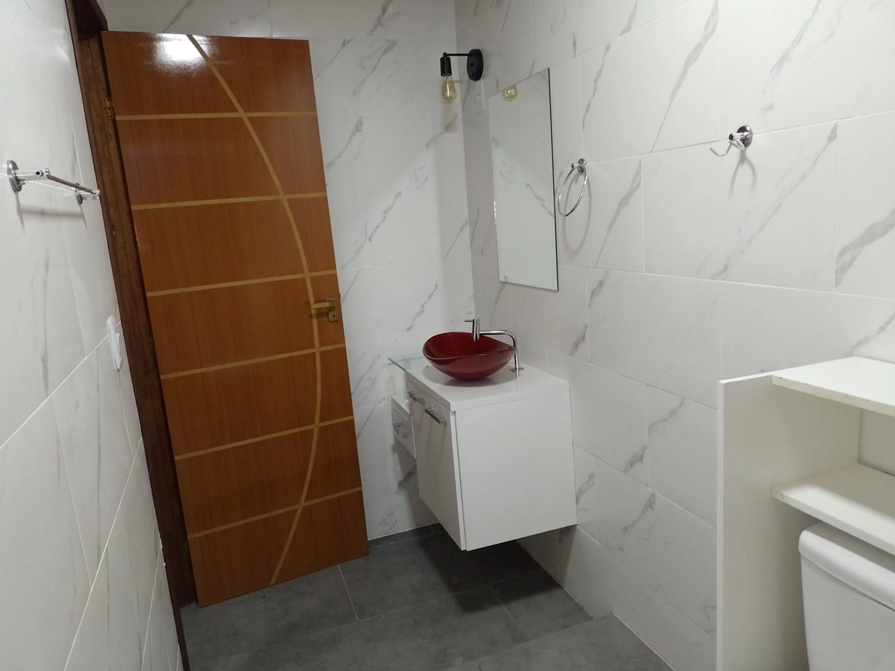 Bathroom in Pousada Oliveira