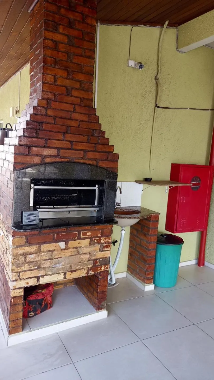 BBQ facilities in Pousada Oliveira