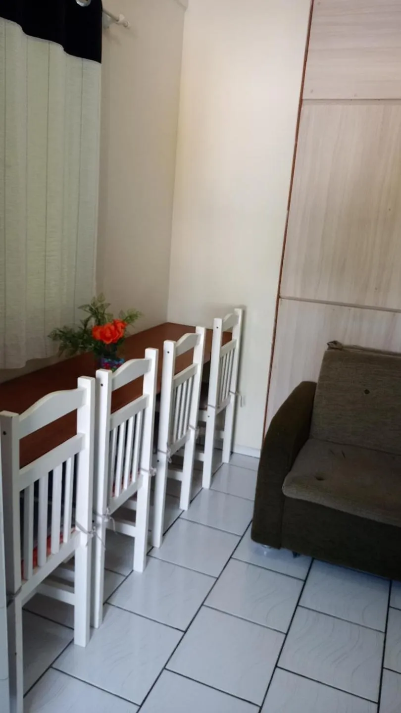 Seating area in Pousada Oliveira