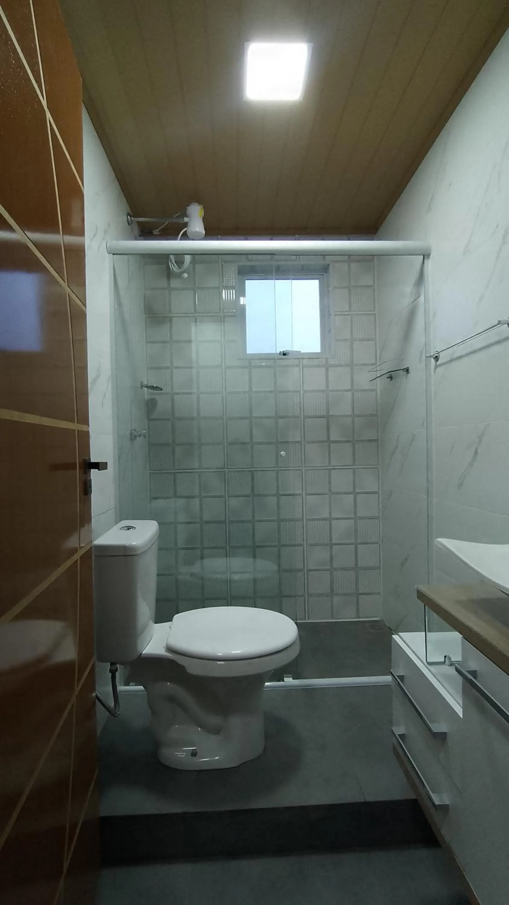 Bathroom in Pousada Oliveira