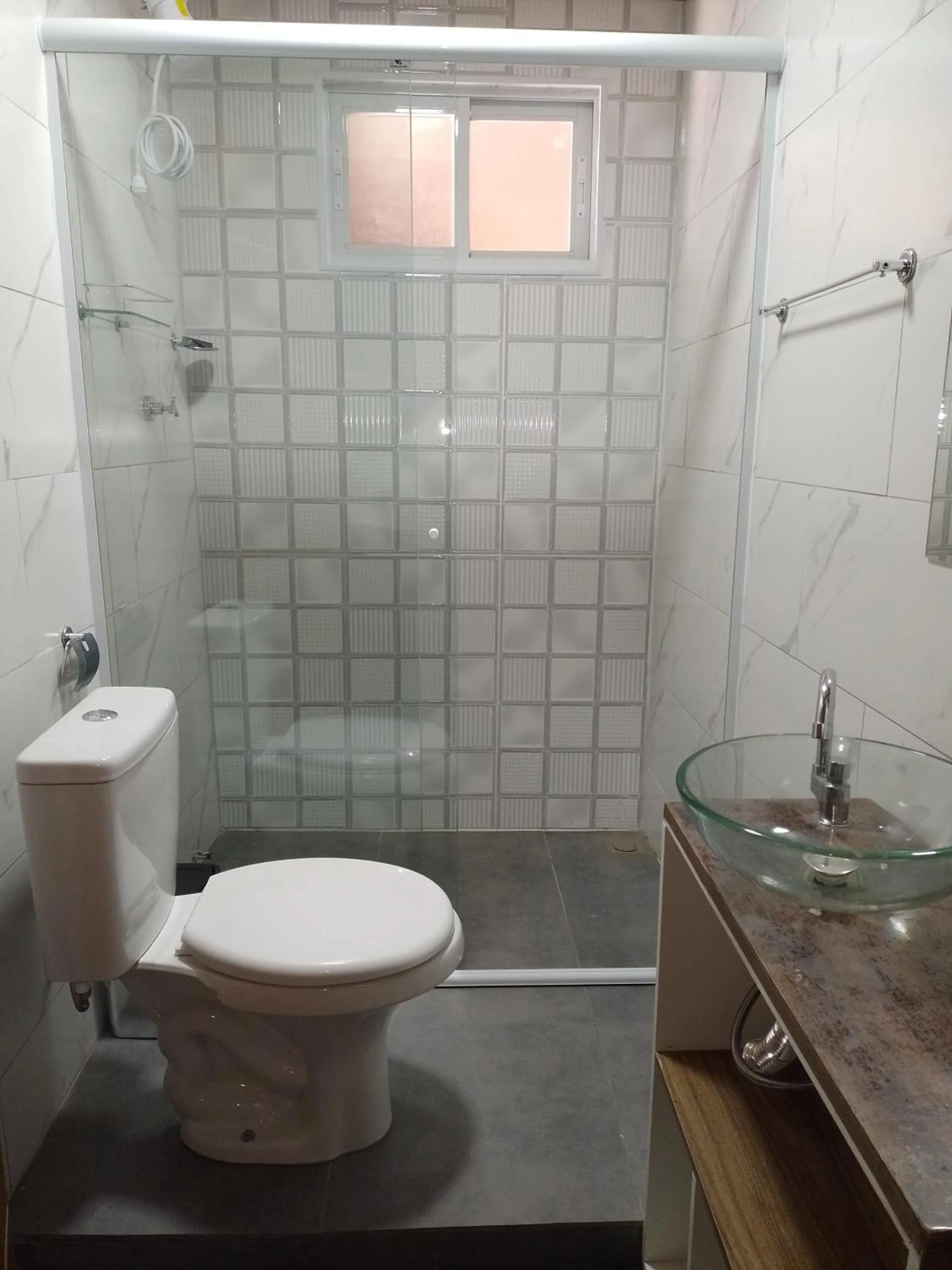 Bathroom in Pousada Oliveira