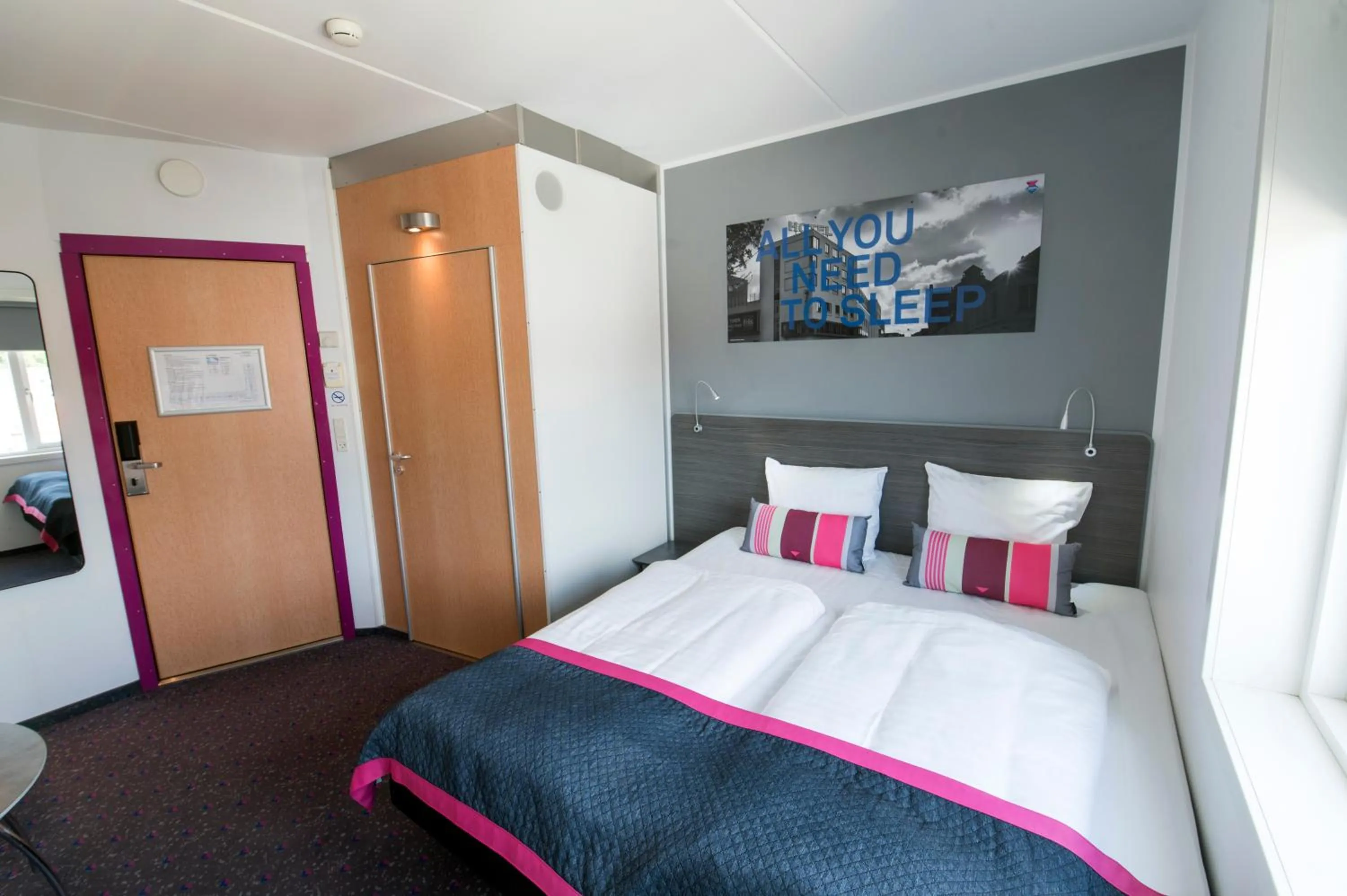 Bed in Cabinn Aalborg