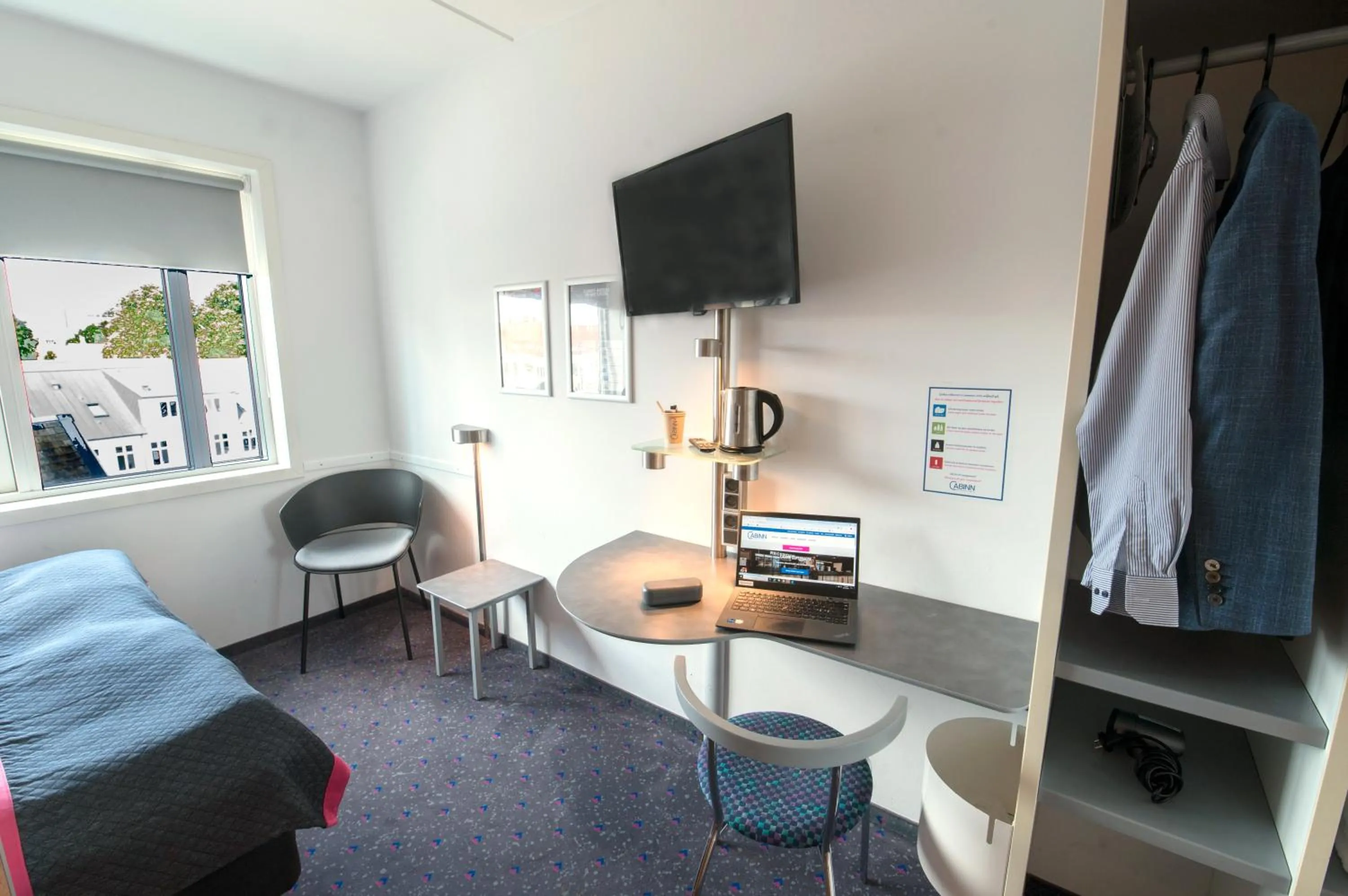 Bed in Cabinn Aalborg