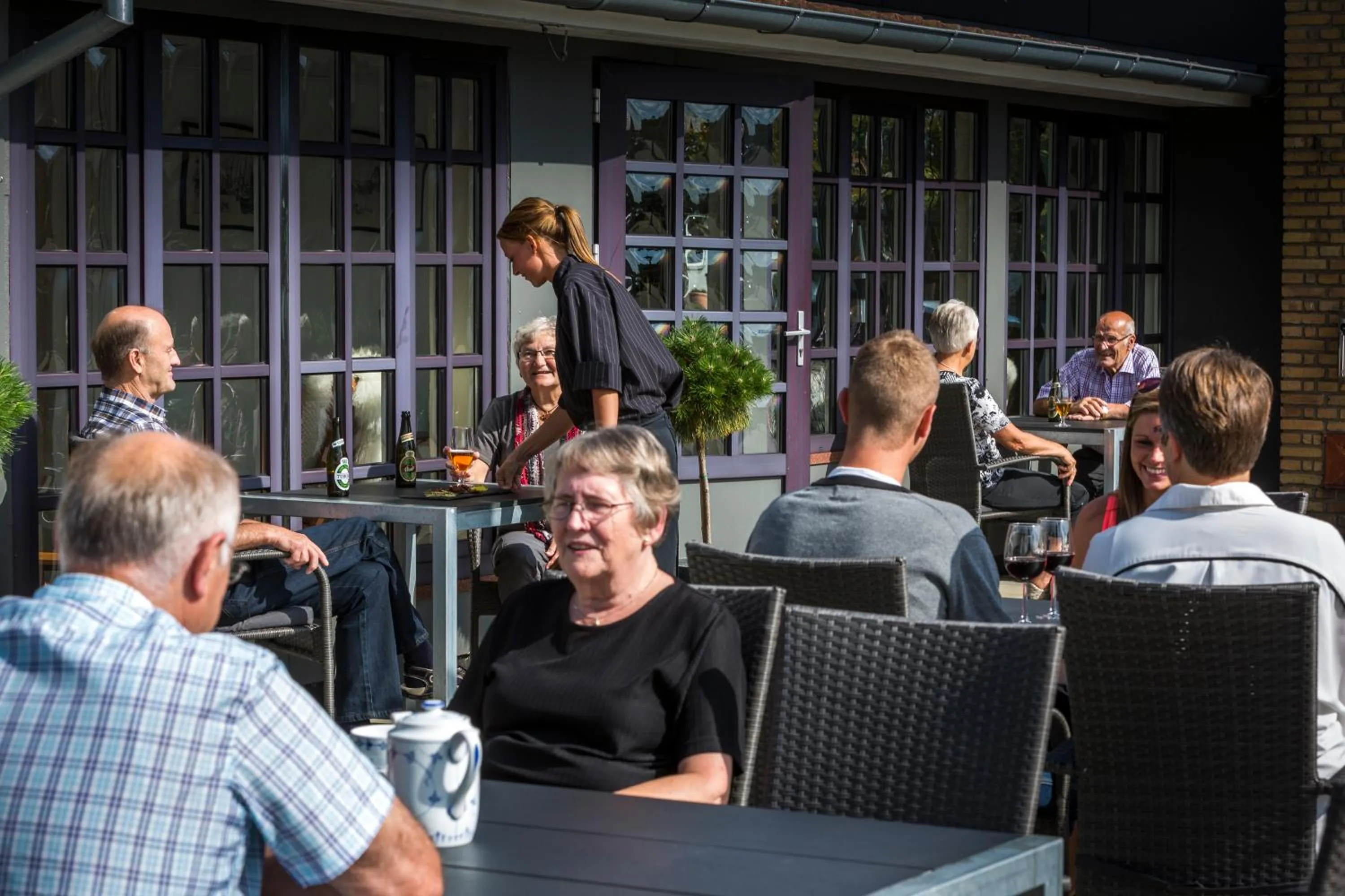 Balcony/Terrace in Filskov Kro